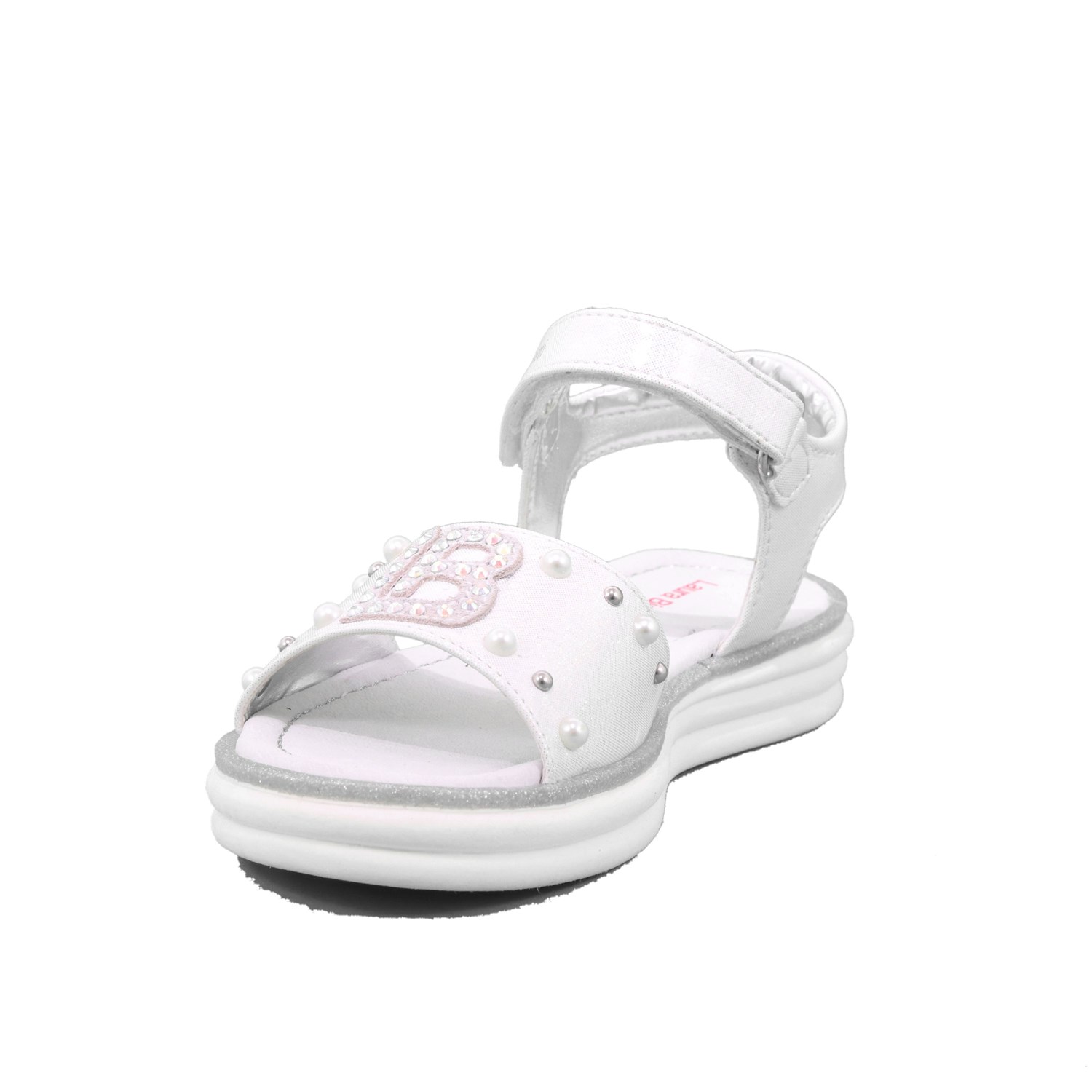 Sandalo Laura Biagiotti Bambina Bianco Sandalo Laura Biagiotti Bambina Bianco Scarpe 44 - 6381B