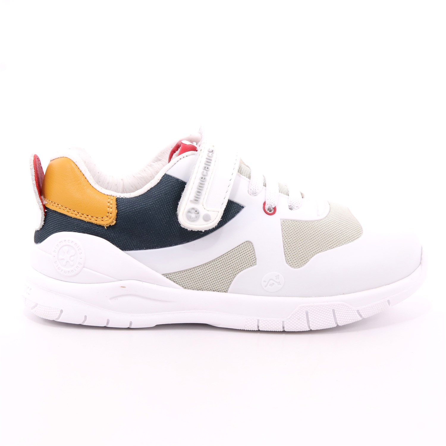 Scarpa Strappi + Elastico Biomecanics Bambino Bianco Scarpa Strappi + Elastico Biomecanics Bambino Bianco Scarpe 69 - 202192
