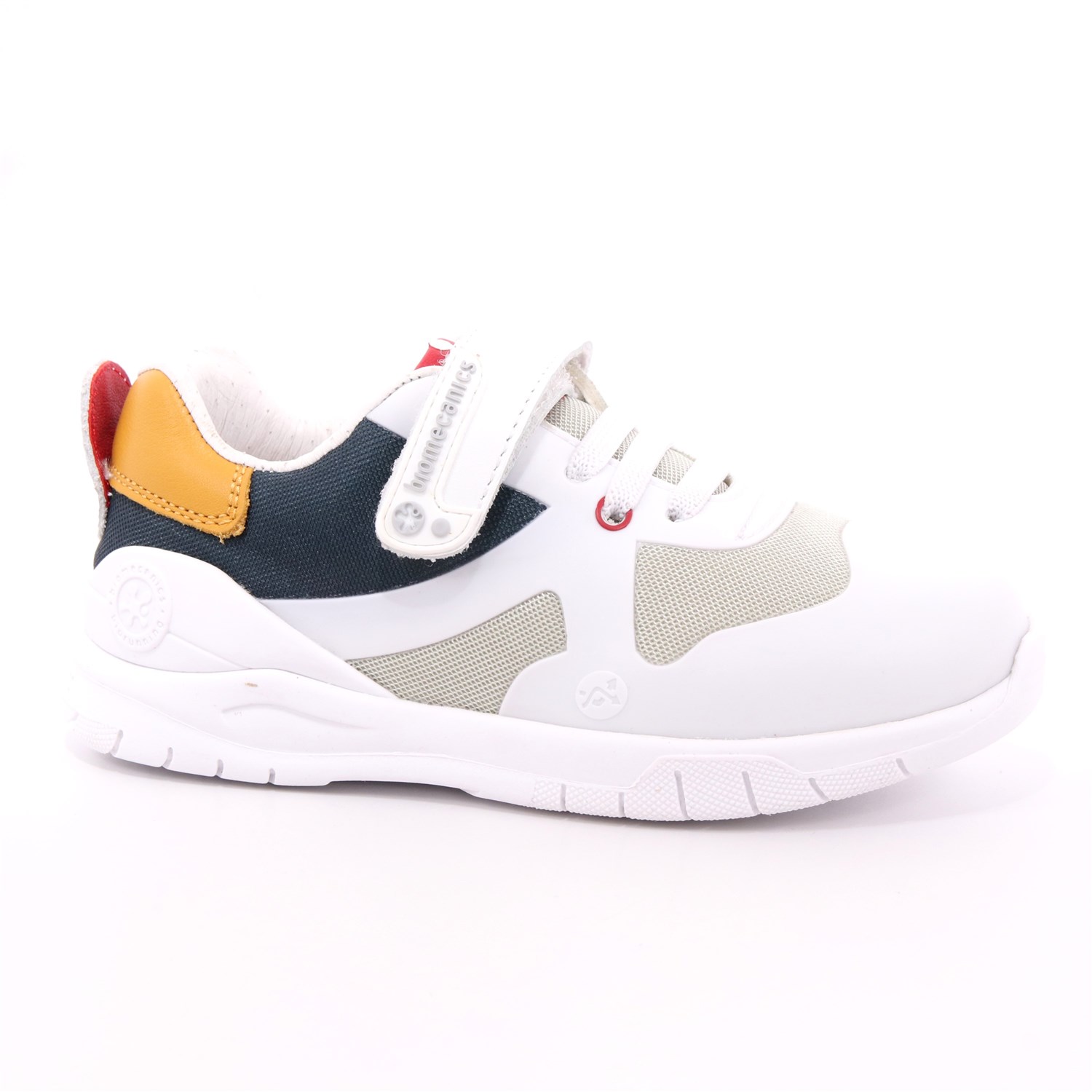 Scarpa Strappi + Elastico Biomecanics Bambino Bianco Scarpa Strappi + Elastico Biomecanics Bambino Bianco Scarpe 69 - 202192