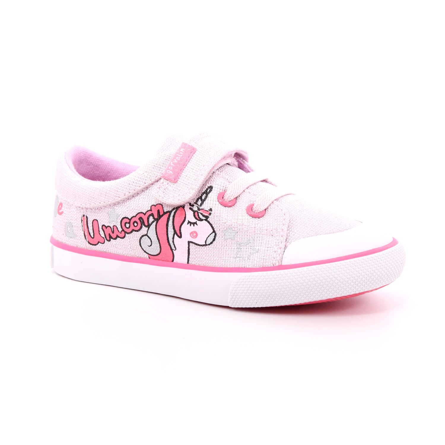 Scarpa Strappi + Elastico Garvalin Bambina Bianco Scarpa Strappi + Elastico Garvalin Bambina Bianco Scarpe 80 - 202802