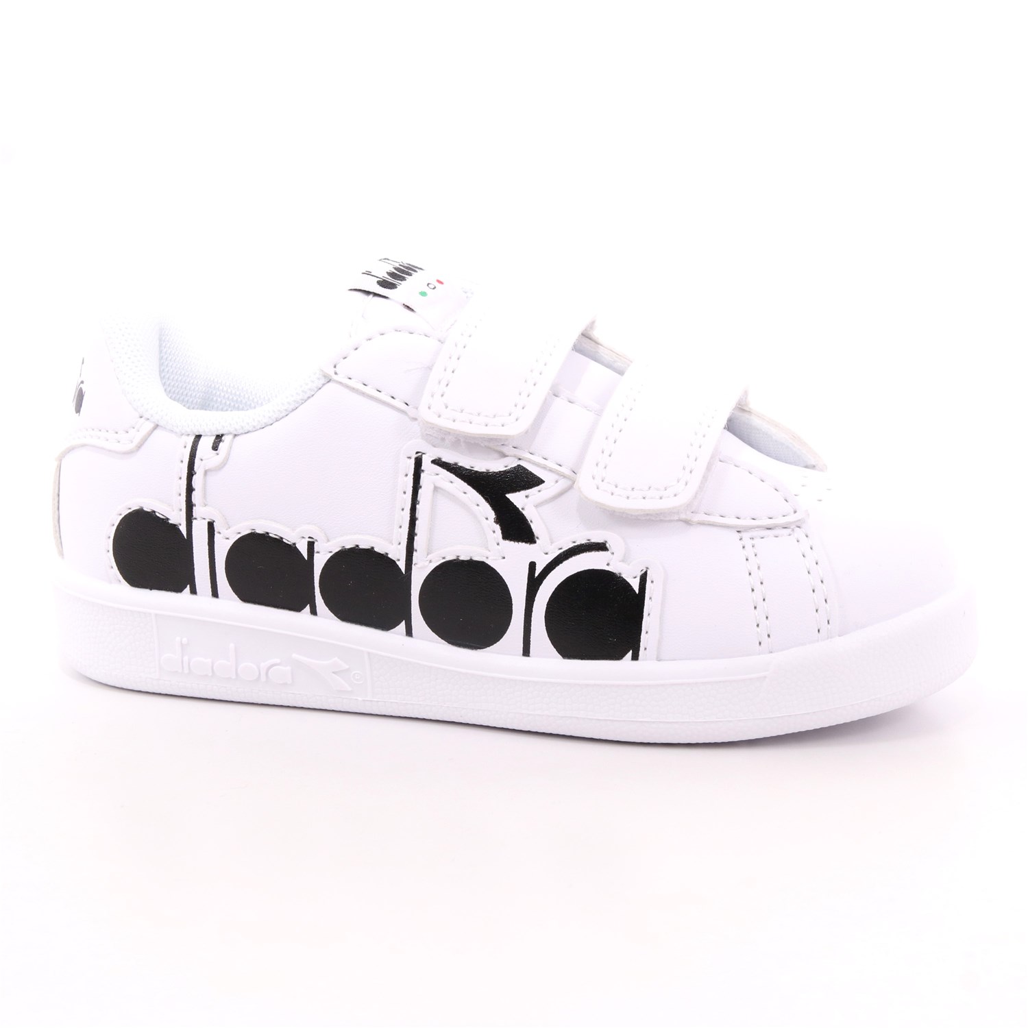 Scarpa Strappi Diadora Bambino Bianco Scarpa Strappi Diadora Bambino Bianco Scarpe 174 - 101.176276