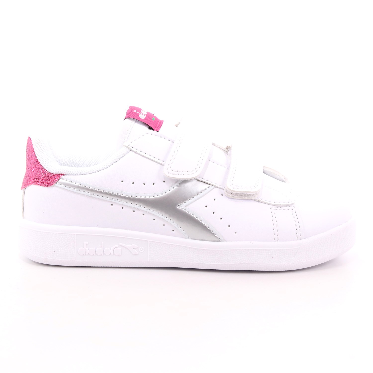Scarpa Strappi Diadora Bambina Bianco Scarpa Strappi Diadora Bambina Bianco Scarpe 175 - 101.176601