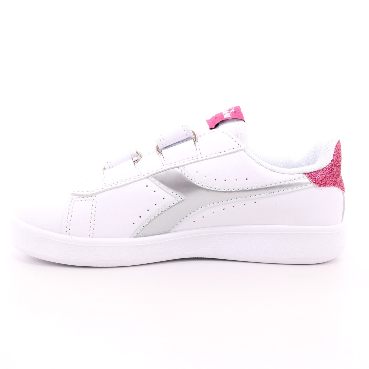 Scarpa Strappi Diadora Bambina Bianco Scarpa Strappi Diadora Bambina Bianco Scarpe 175 - 101.176601
