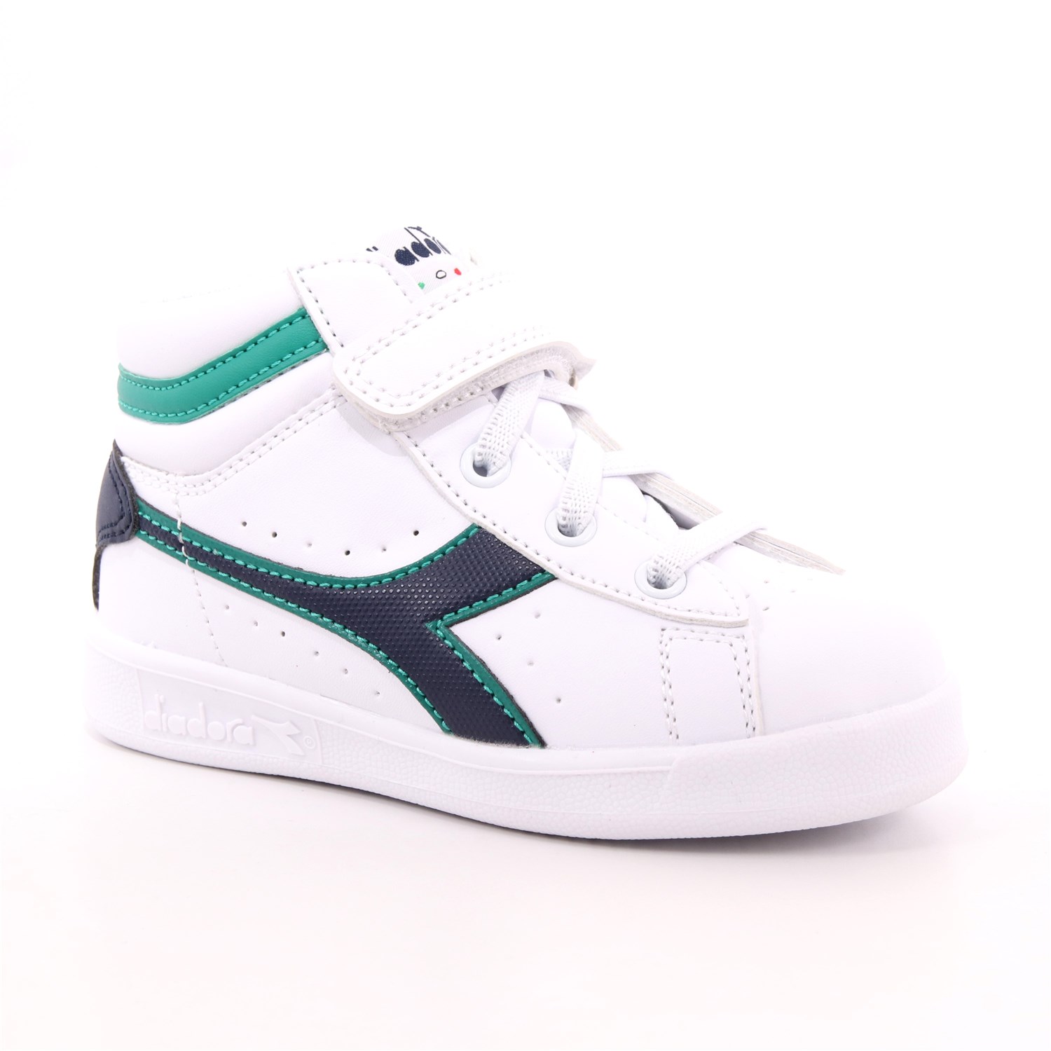 Scarpa Strappi + Elastico Diadora Bambino Bianco Scarpa Strappi + Elastico Diadora Bambino Bianco Scarpe 176 - 101.173764