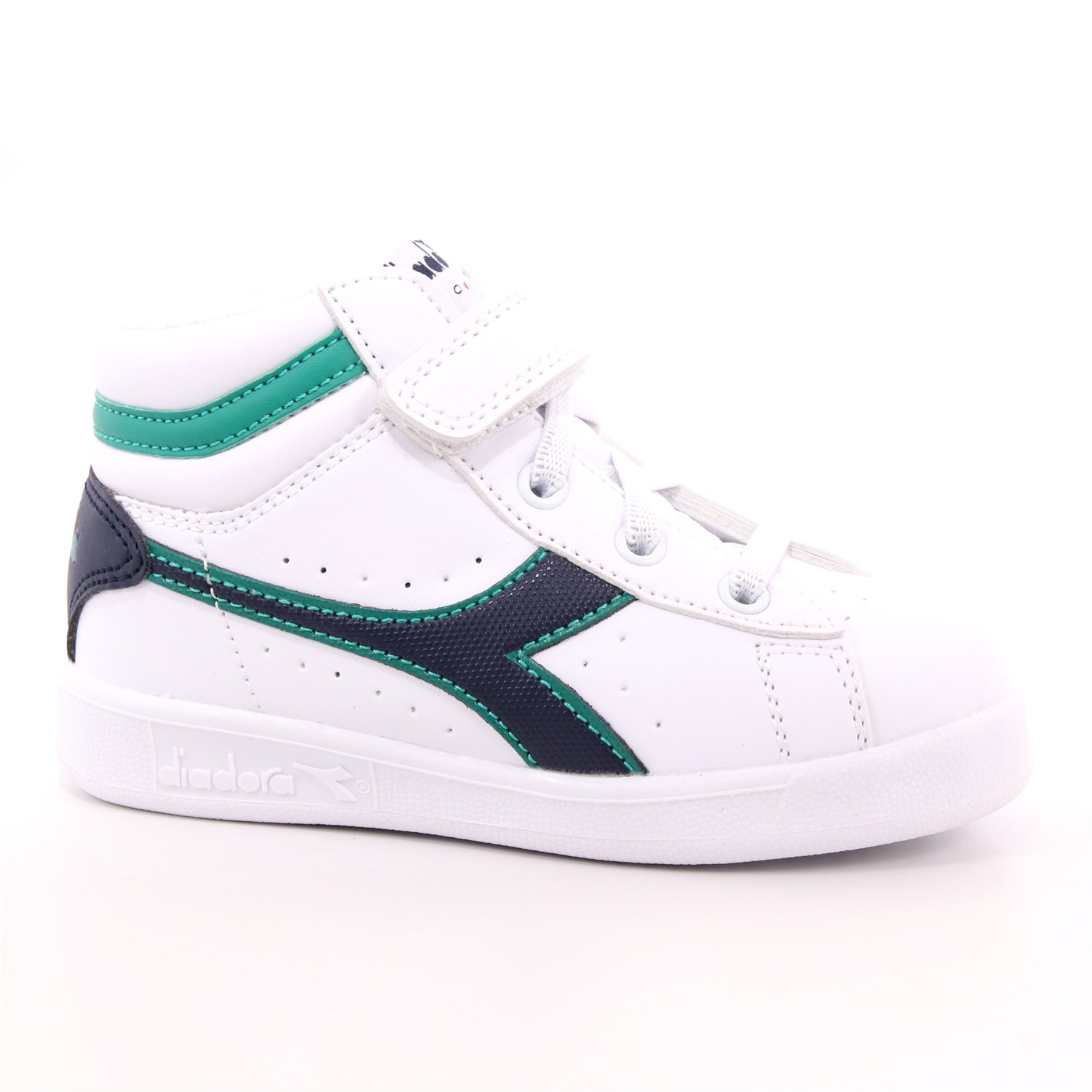 Scarpa Strappi + Elastico Diadora Bambino Bianco Scarpa Strappi + Elastico Diadora Bambino Bianco Scarpe 176 - 101.173764