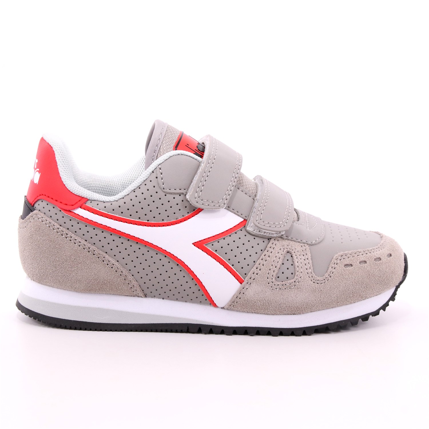 Scarpa Strappi Diadora Bambino Grigio Scarpa Strappi Diadora Bambino Grigio Scarpe 182 - 101.175081