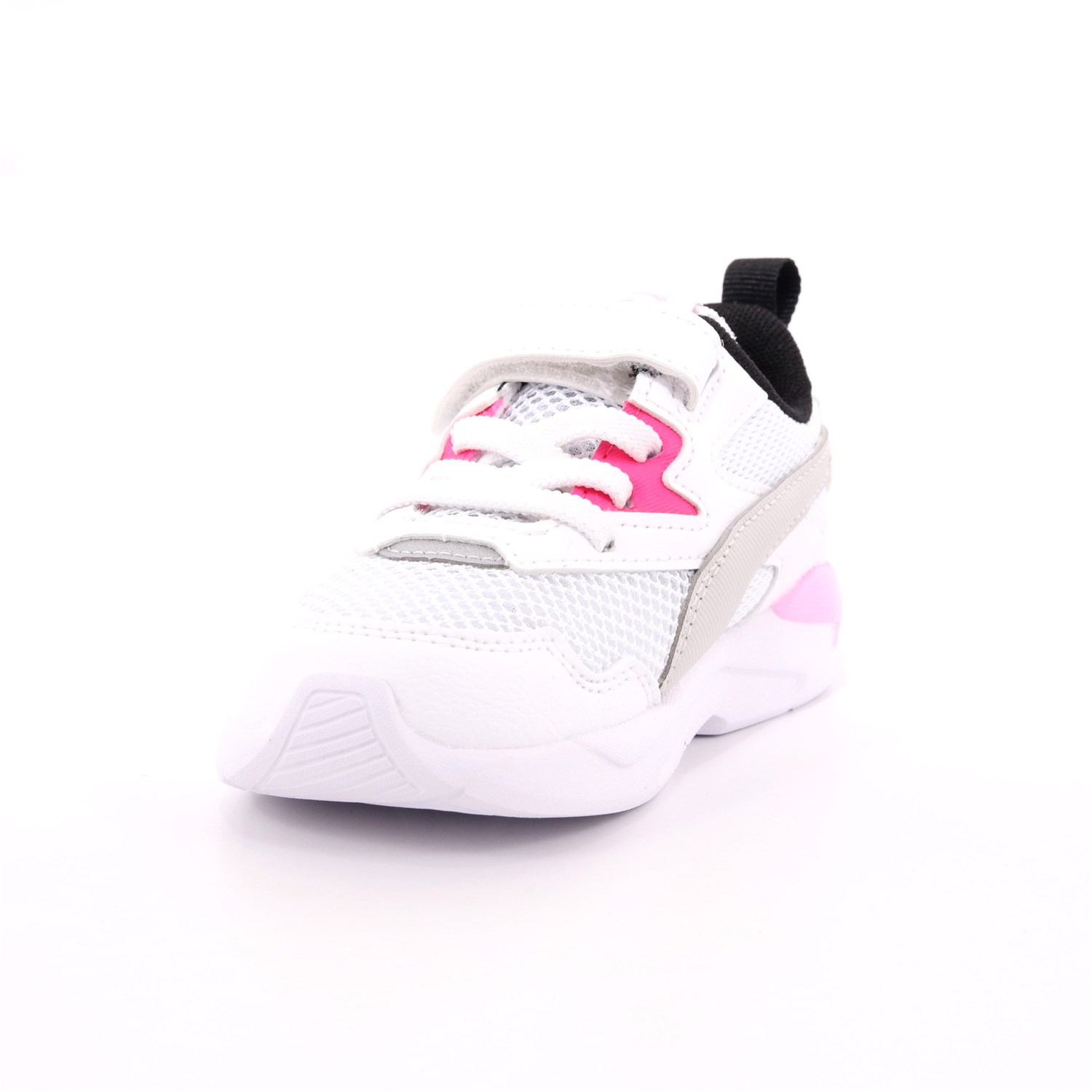 Scarpa Strappi + Elastico Puma Bambina Bianco Scarpa Strappi + Elastico Puma Bambina Bianco Scarpe 420 - 374398-03