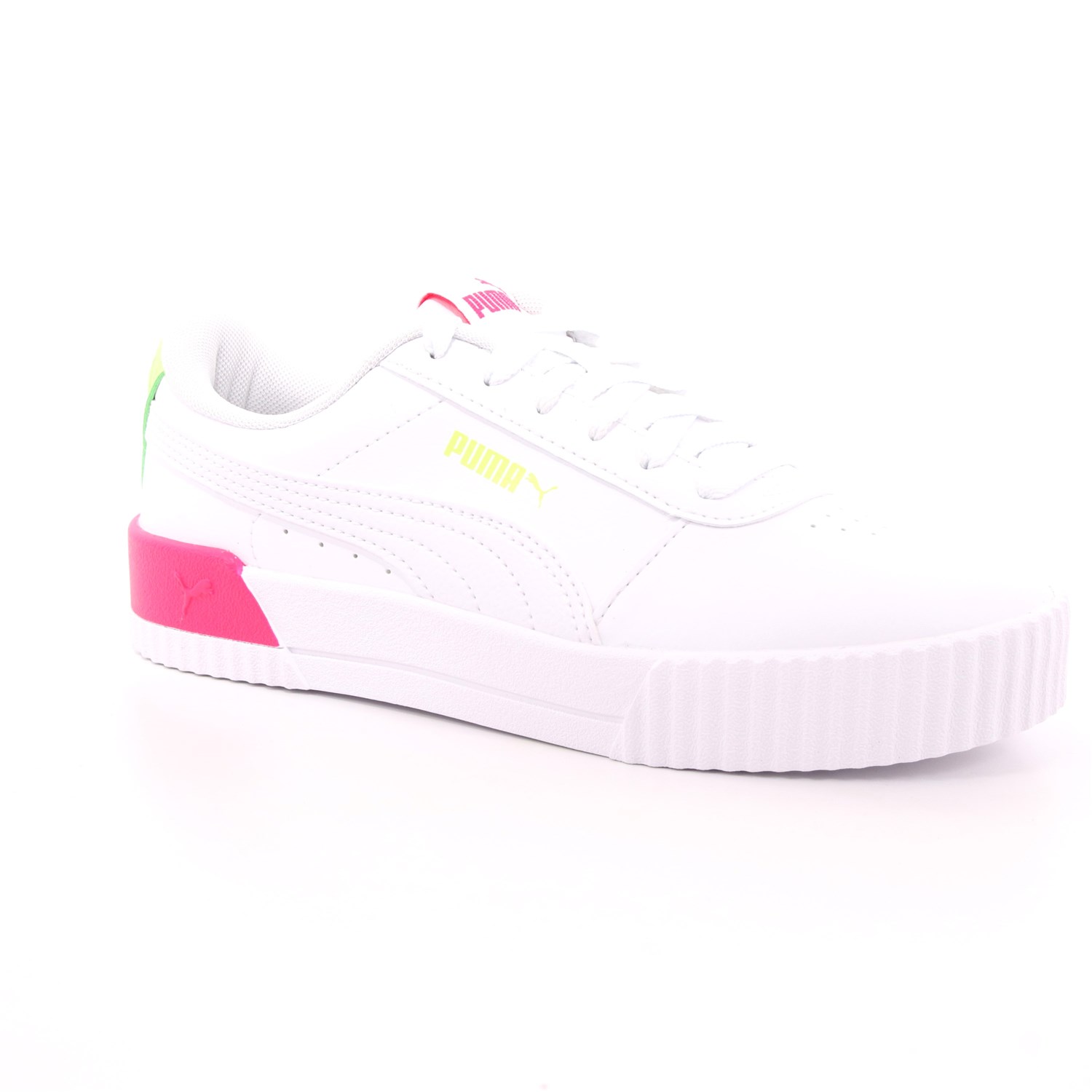 Scarpa Allacciata Puma Bambina Bianco Scarpa Allacciata Puma Bambina Bianco Scarpe 421 - 3746995-01