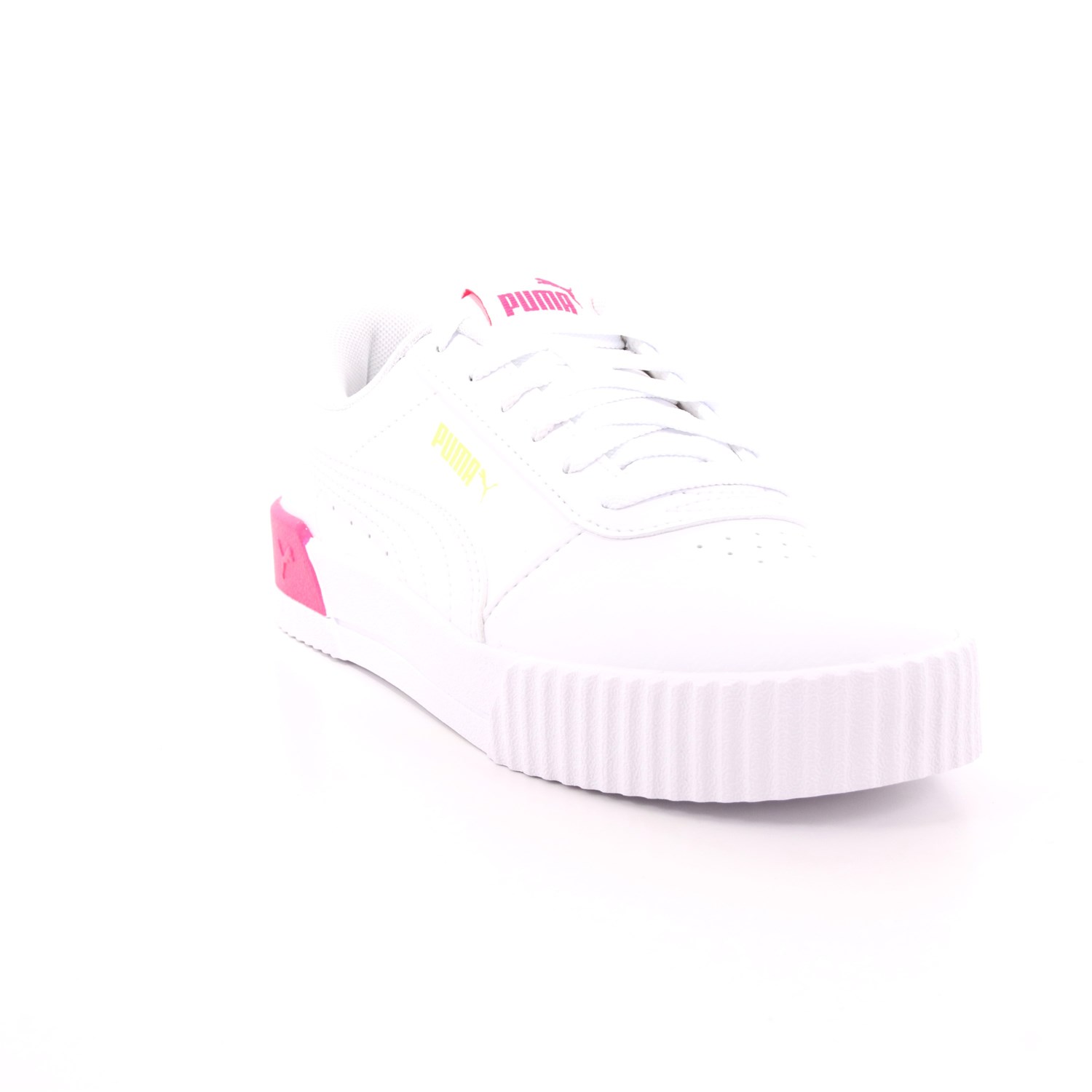 Scarpa Allacciata Puma Bambina Bianco Scarpa Allacciata Puma Bambina Bianco Scarpe 421 - 3746995-01