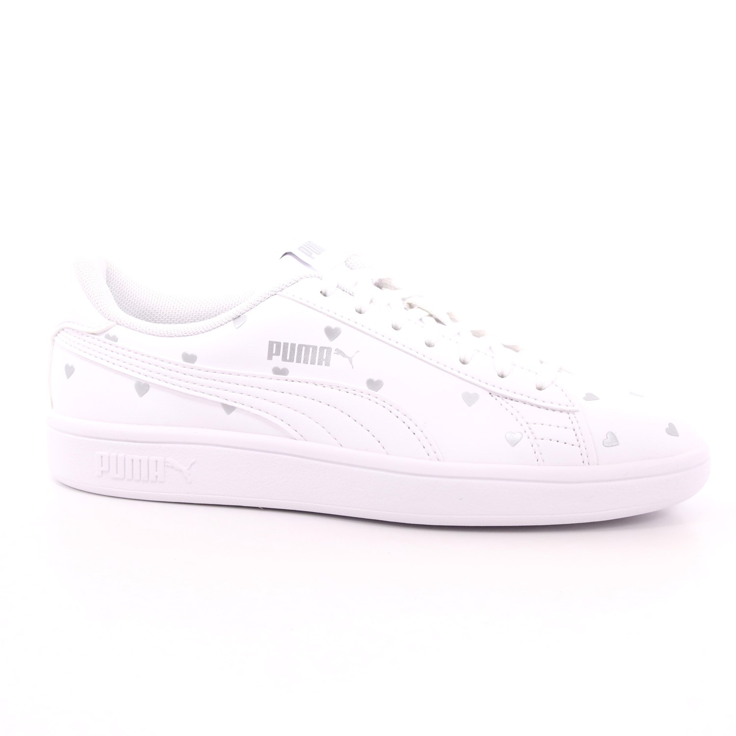 Scarpa Allacciata Puma Bambina Bianco Scarpa Allacciata Puma Bambina Bianco Scarpe 424 - 374843-02