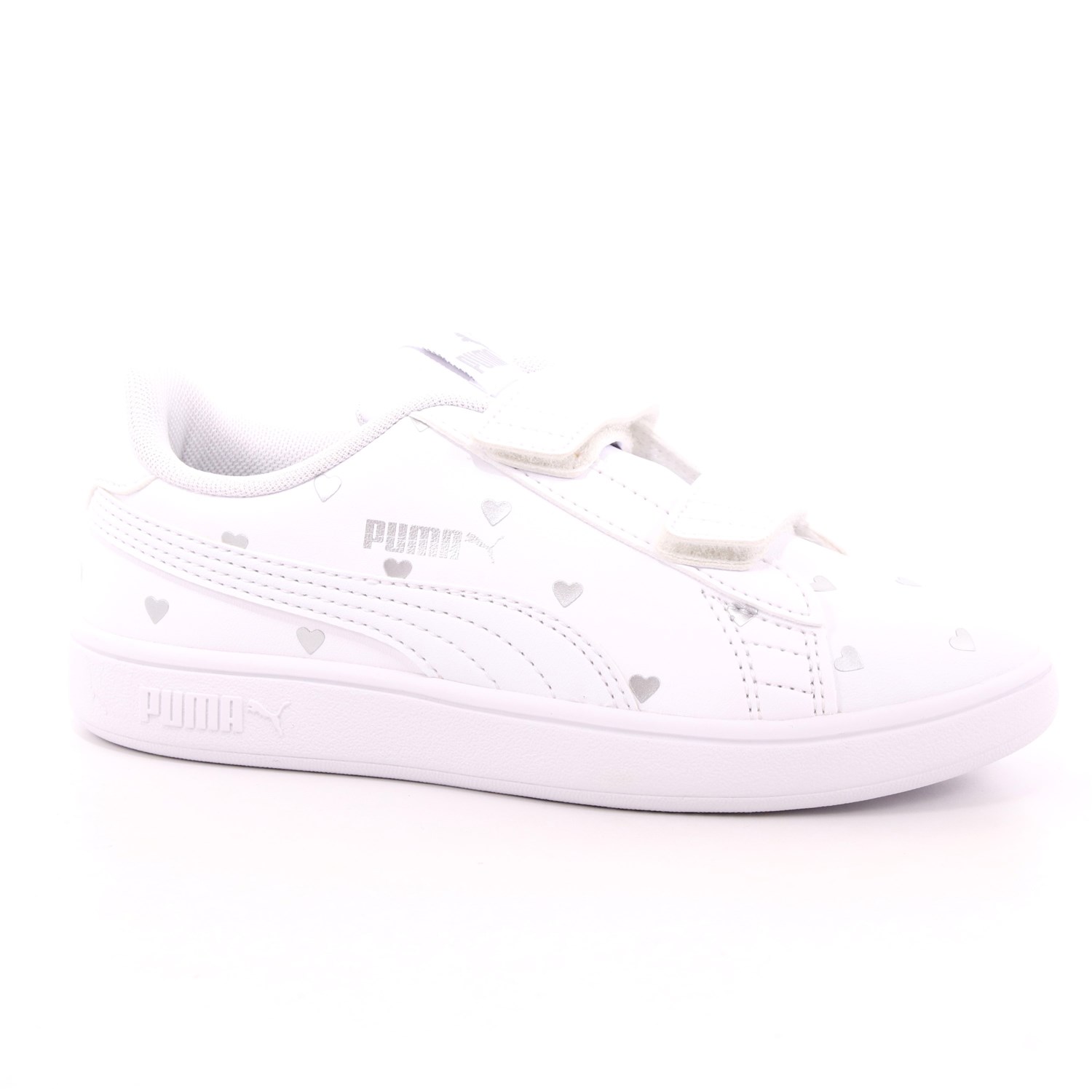 Scarpa Strappi Puma Bambina Bianco Scarpa Strappi Puma Bambina Bianco Scarpe 426 - 374844-02
