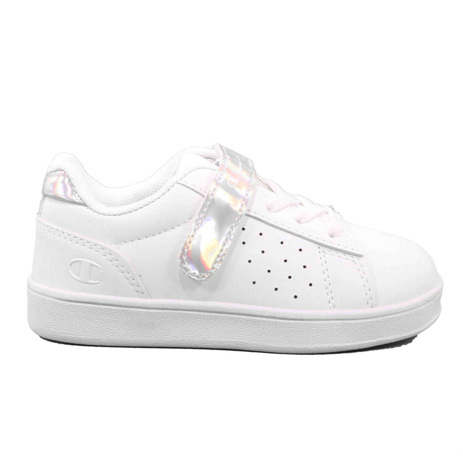 Scarpa Strappi + Elastico Champion Bambina Bianco Scarpa Strappi + Elastico Champion Bambina Bianco Scarpe 578 - S31749
