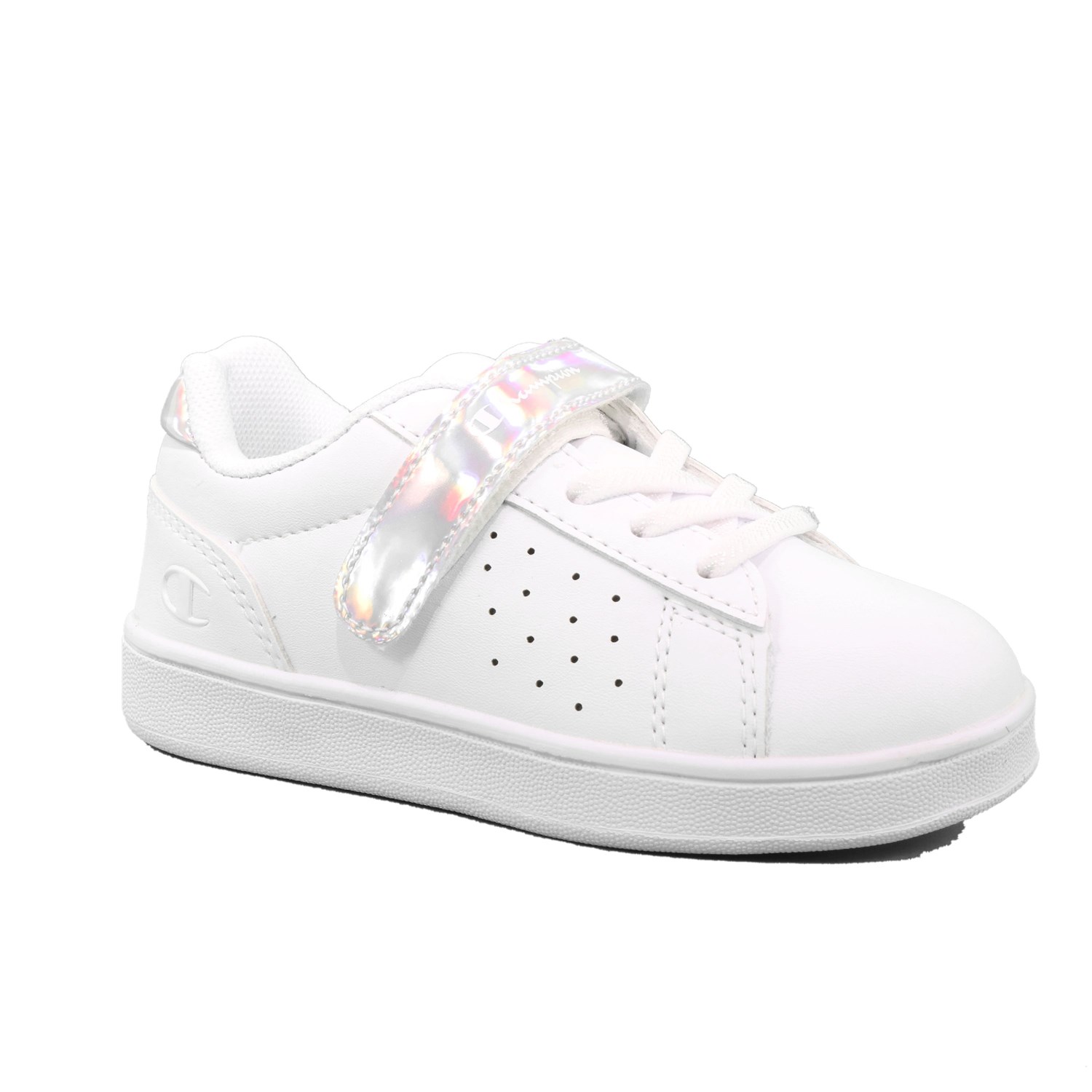 Scarpa Strappi + Elastico Champion Bambina Bianco Scarpa Strappi + Elastico Champion Bambina Bianco Scarpe 578 - S31749