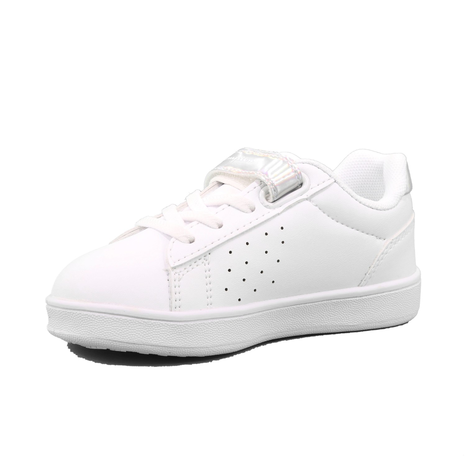 Scarpa Strappi + Elastico Champion Bambina Bianco Scarpa Strappi + Elastico Champion Bambina Bianco Scarpe 578 - S31749