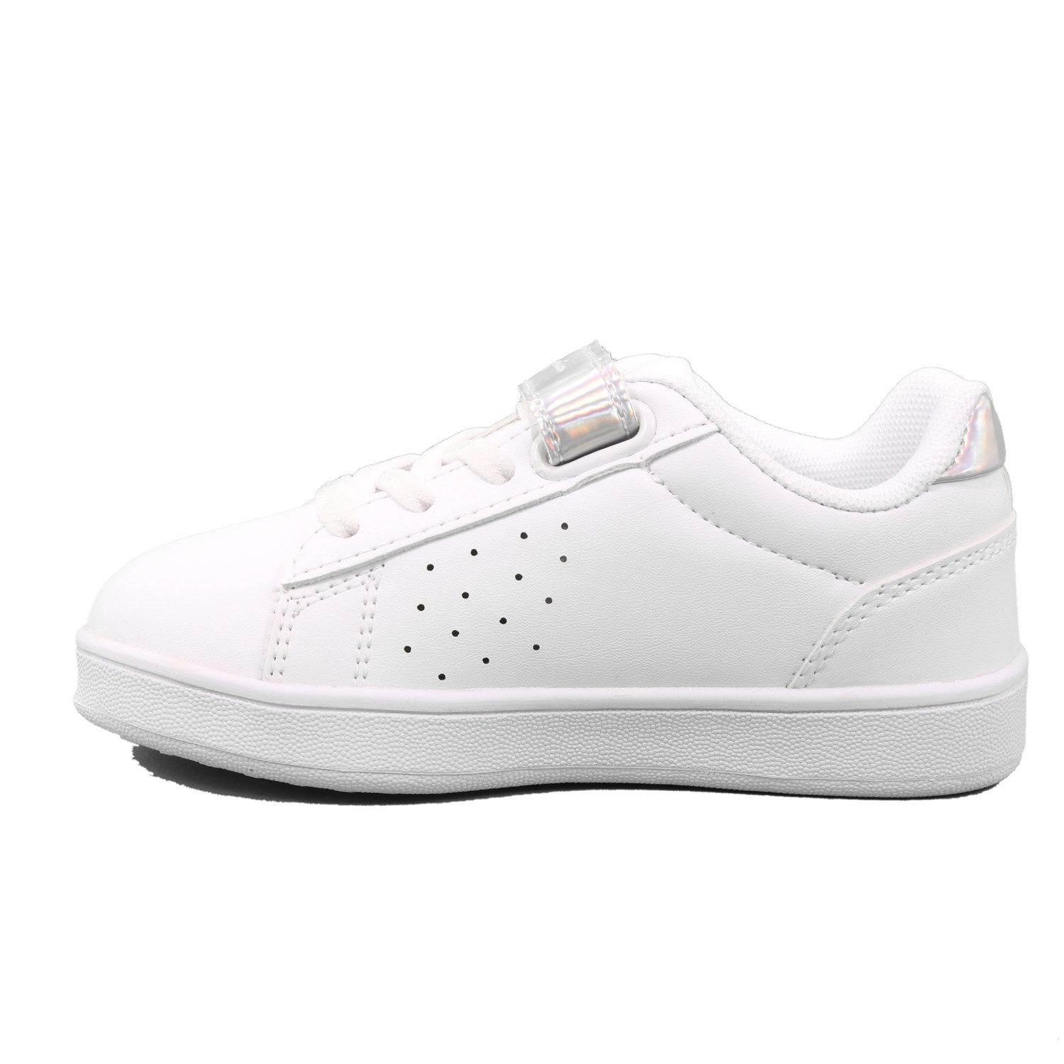 Scarpa Strappi + Elastico Champion Bambina Bianco Scarpa Strappi + Elastico Champion Bambina Bianco Scarpe 578 - S31749