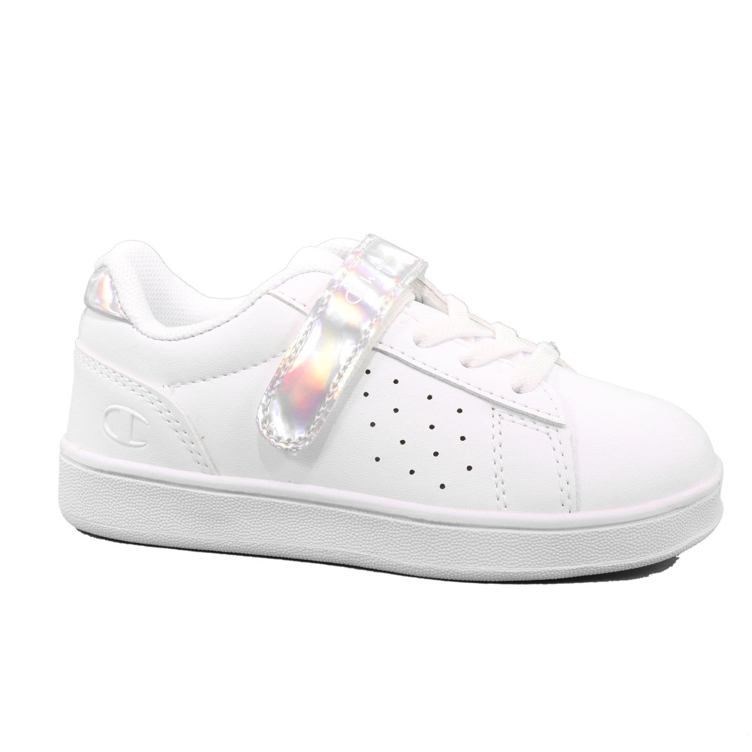 Scarpa Strappi + Elastico Champion Bambina Bianco Scarpa Strappi + Elastico Champion Bambina Bianco Scarpe 578 - S31749