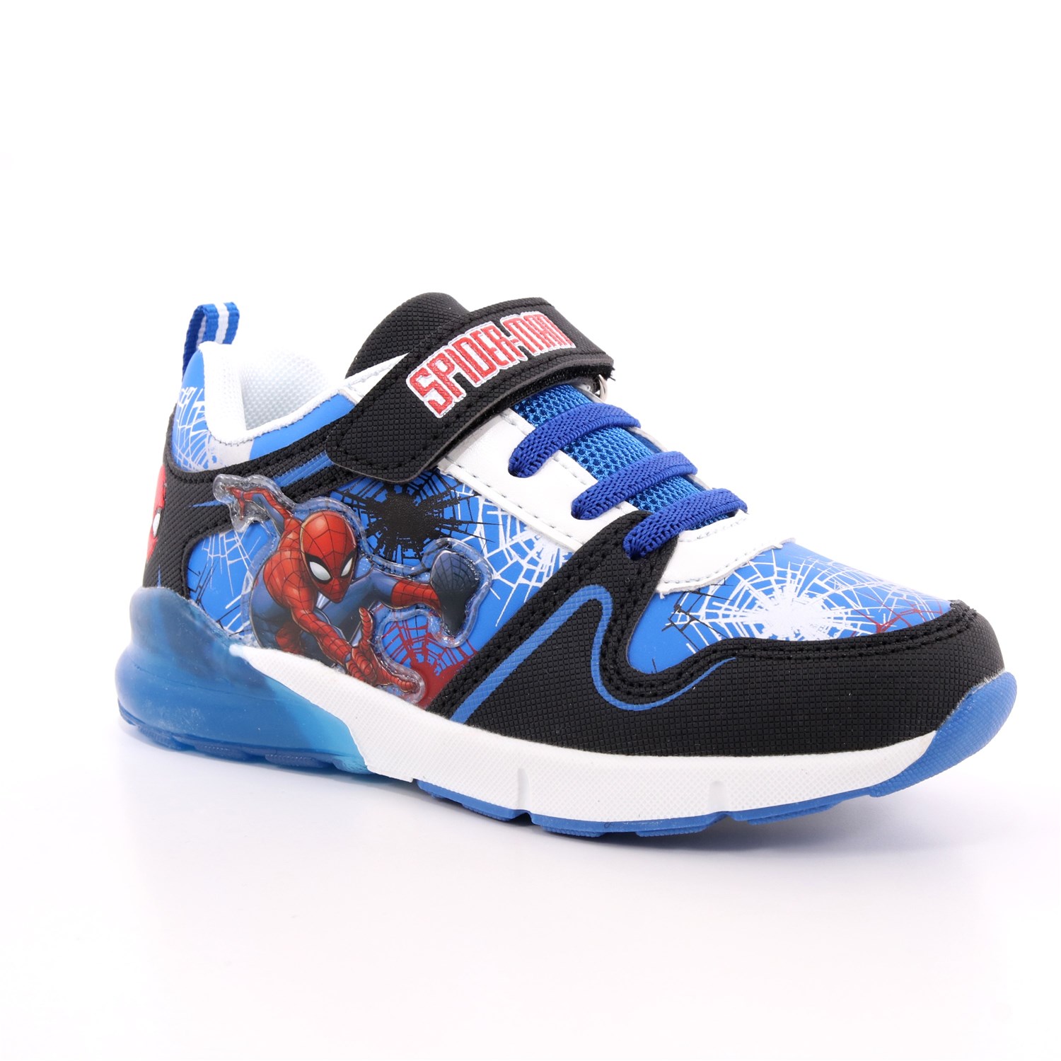 Scarpa Strappi + Elastico Spider Man Bambino Azzurro Scarpa Strappi + Elastico Spider Man Bambino Azzurro Scarpe 1 - R1310081S