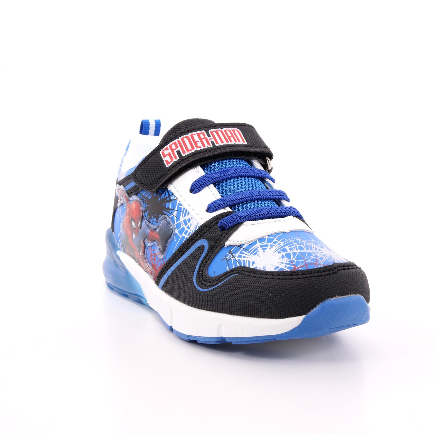 Scarpa Strappi + Elastico Spider Man Bambino Azzurro Scarpa Strappi + Elastico Spider Man Bambino Azzurro Scarpe 1 - R1310081S