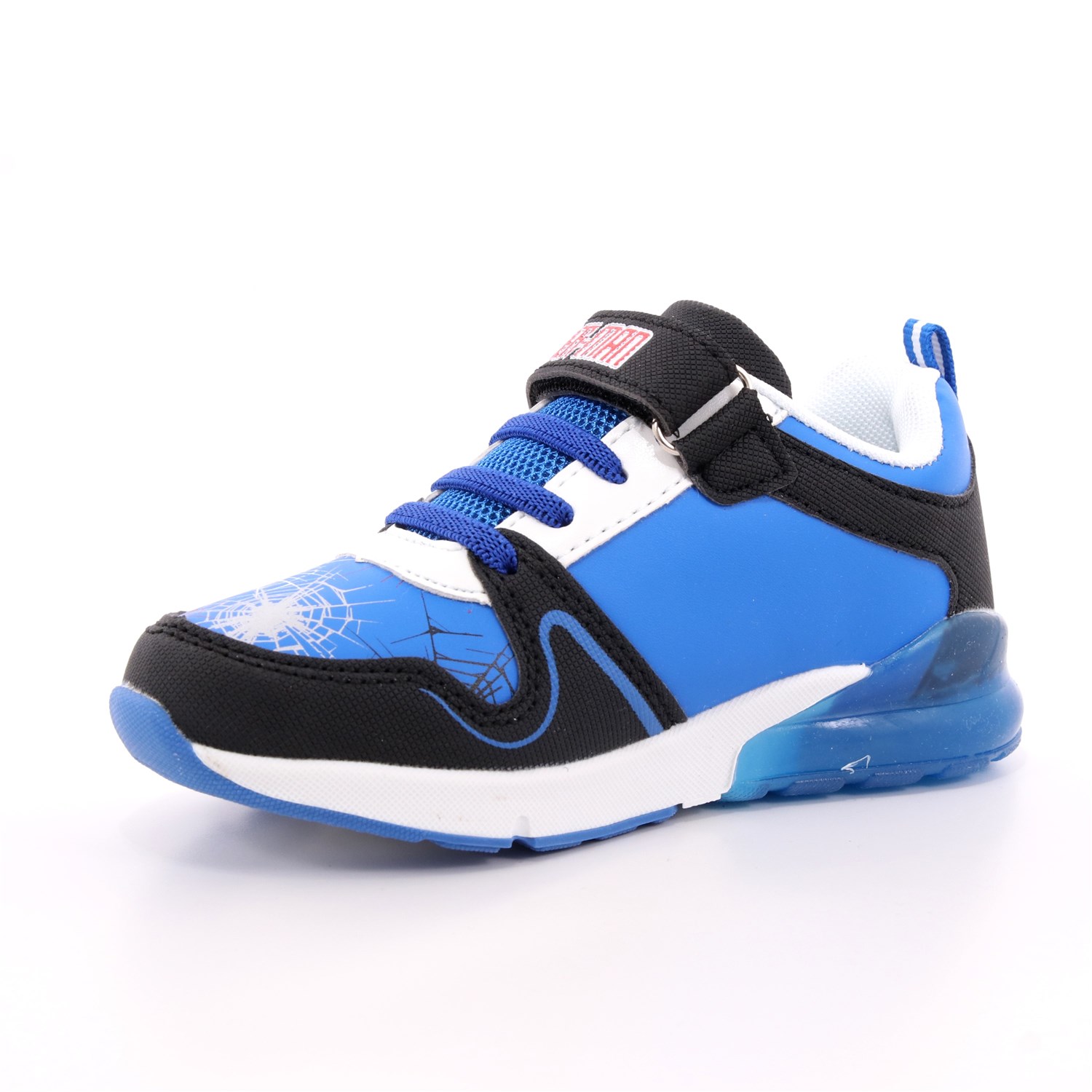 Scarpa Strappi + Elastico Spider Man Bambino Azzurro Scarpa Strappi + Elastico Spider Man Bambino Azzurro Scarpe 1 - R1310081S