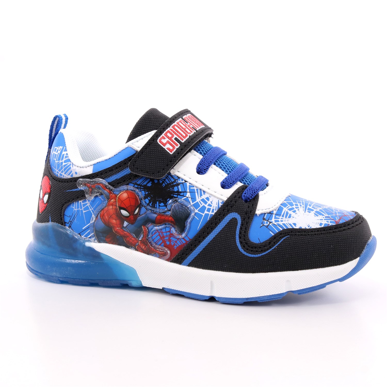 Scarpa Strappi + Elastico Spider Man Bambino Azzurro Scarpa Strappi + Elastico Spider Man Bambino Azzurro Scarpe 1 - R1310081S