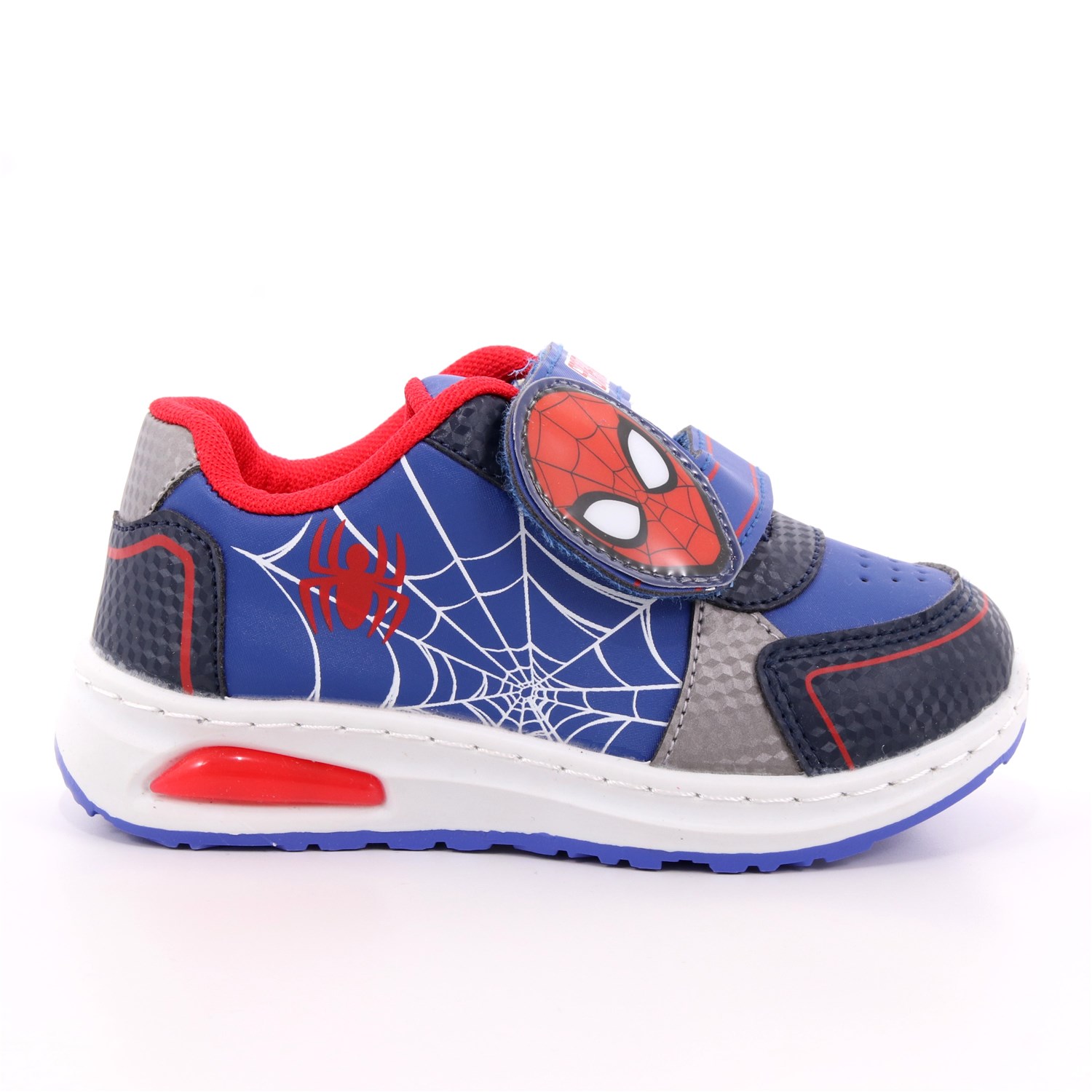 Scarpa Strappi + Elastico Spider Man Bambino Blu Scarpa Strappi + Elastico Spider Man Bambino Blu Scarpe 2 - R1310080S