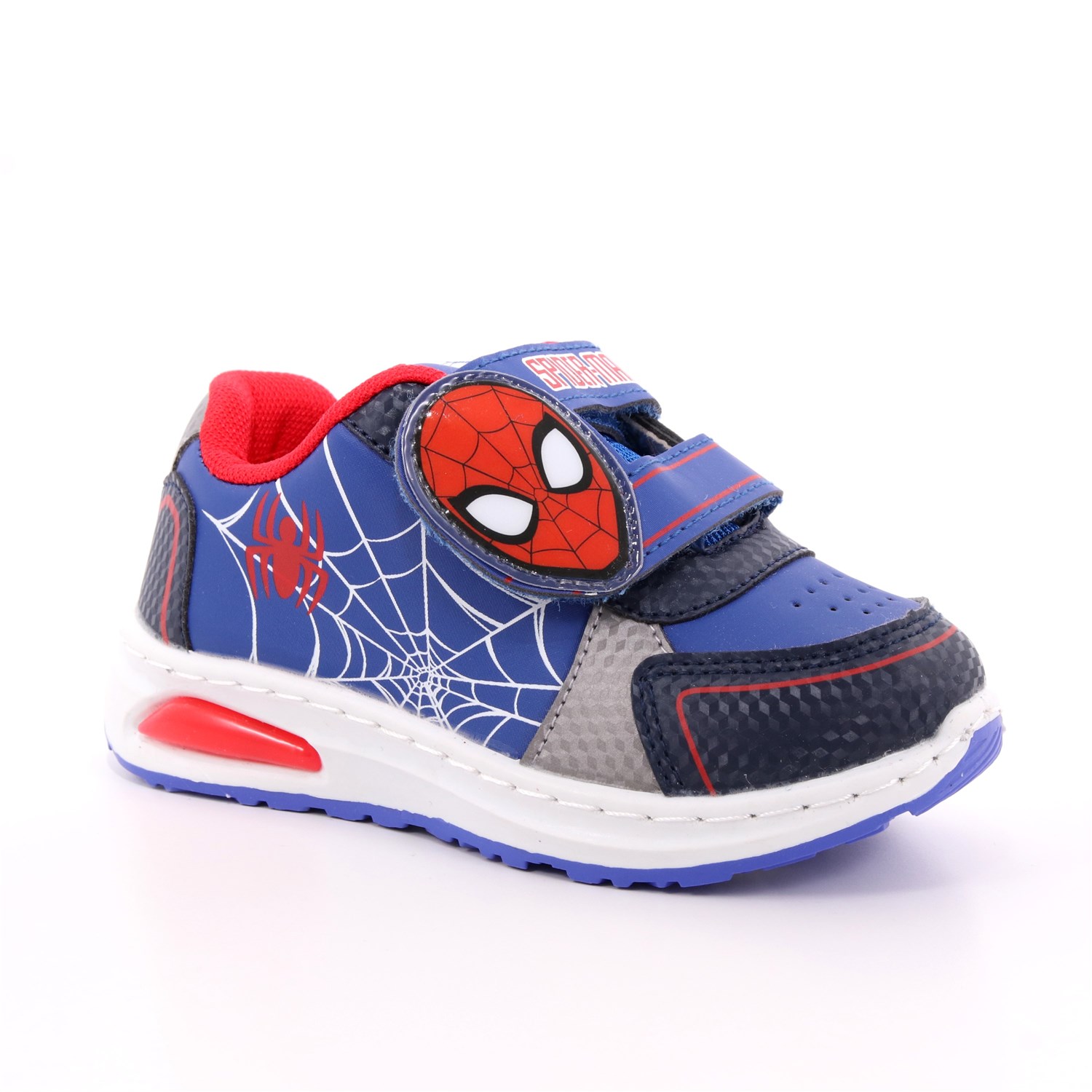 Scarpa Strappi + Elastico Spider Man Bambino Blu Scarpa Strappi + Elastico Spider Man Bambino Blu Scarpe 2 - R1310080S
