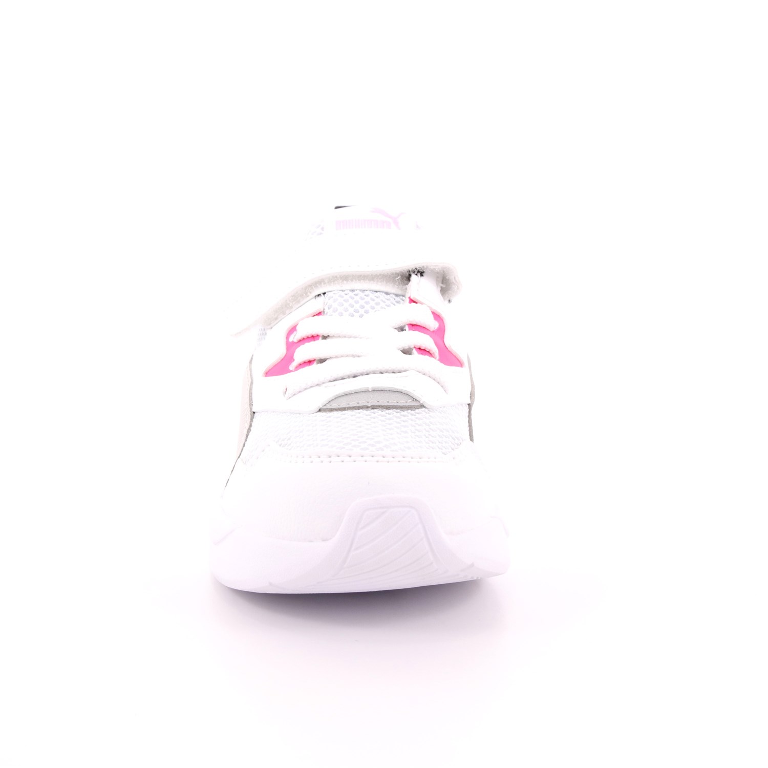 Scarpa Strappi + Elastico Puma Bambina Bianco Scarpa Strappi + Elastico Puma Bambina Bianco Scarpe 439 - 37439503