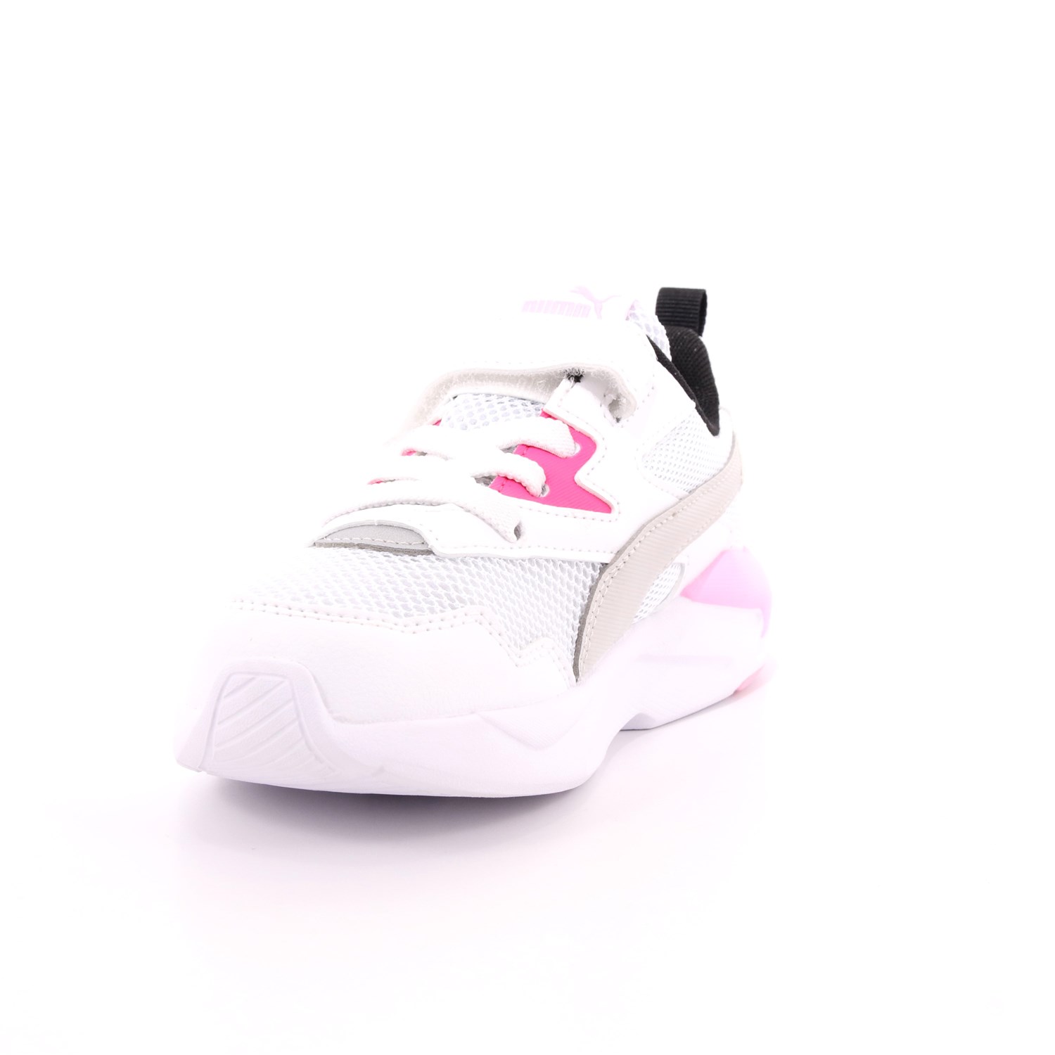 Scarpa Strappi + Elastico Puma Bambina Bianco Scarpa Strappi + Elastico Puma Bambina Bianco Scarpe 439 - 37439503