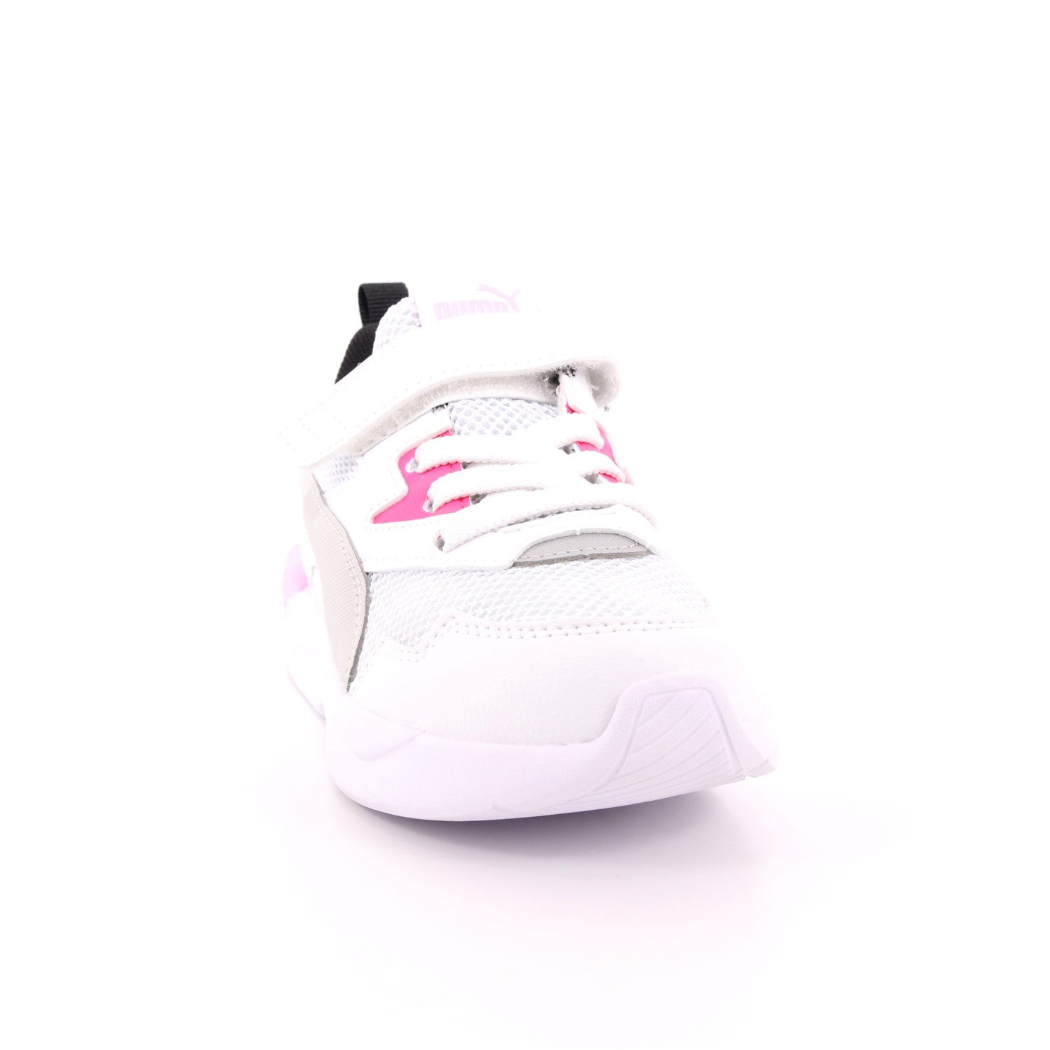 Scarpa Strappi + Elastico Puma Bambina Bianco Scarpa Strappi + Elastico Puma Bambina Bianco Scarpe 439 - 37439503