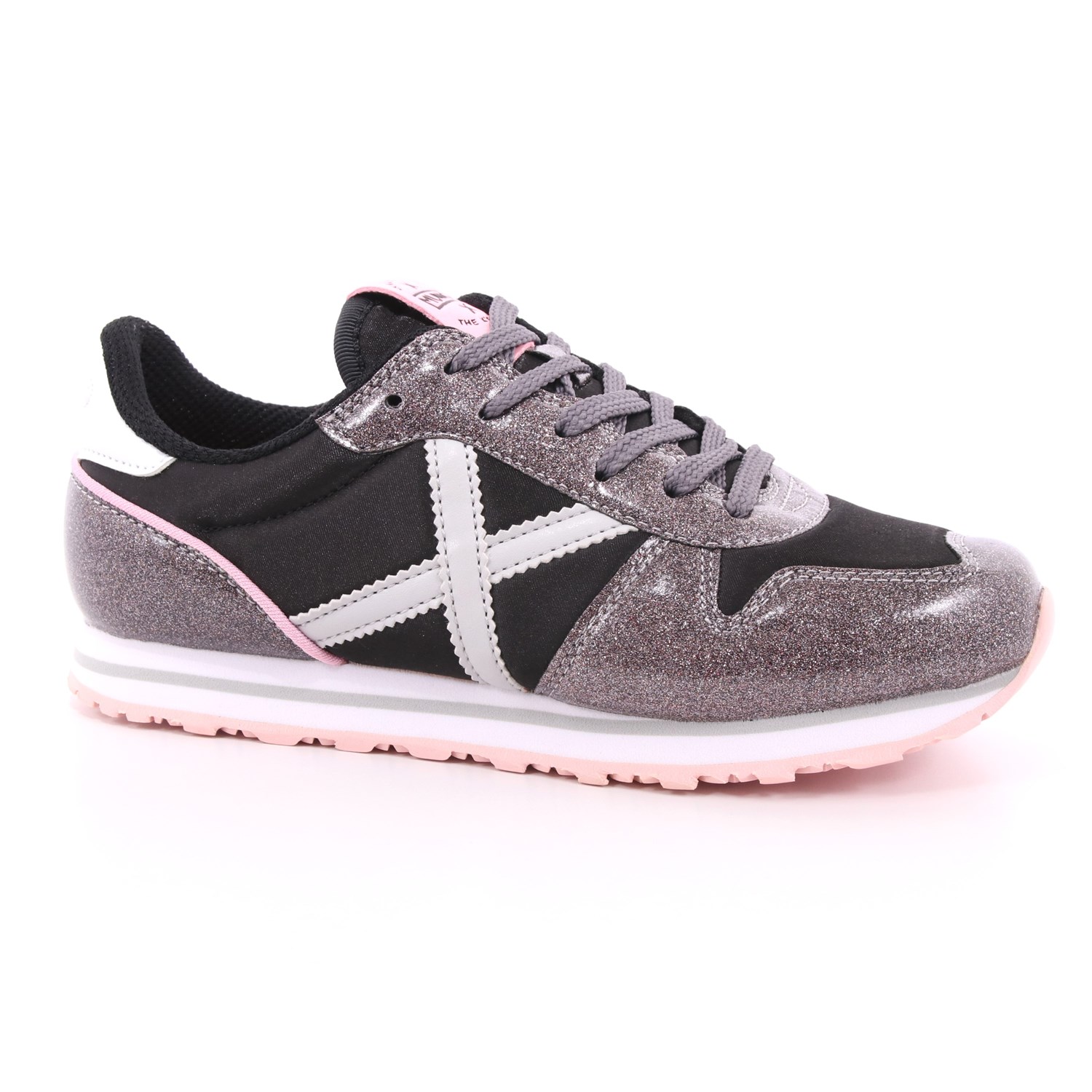 Scarpa Allacciata Munich Bambina Nero Scarpa Allacciata Munich Bambina Nero Scarpe 10 - 8208401