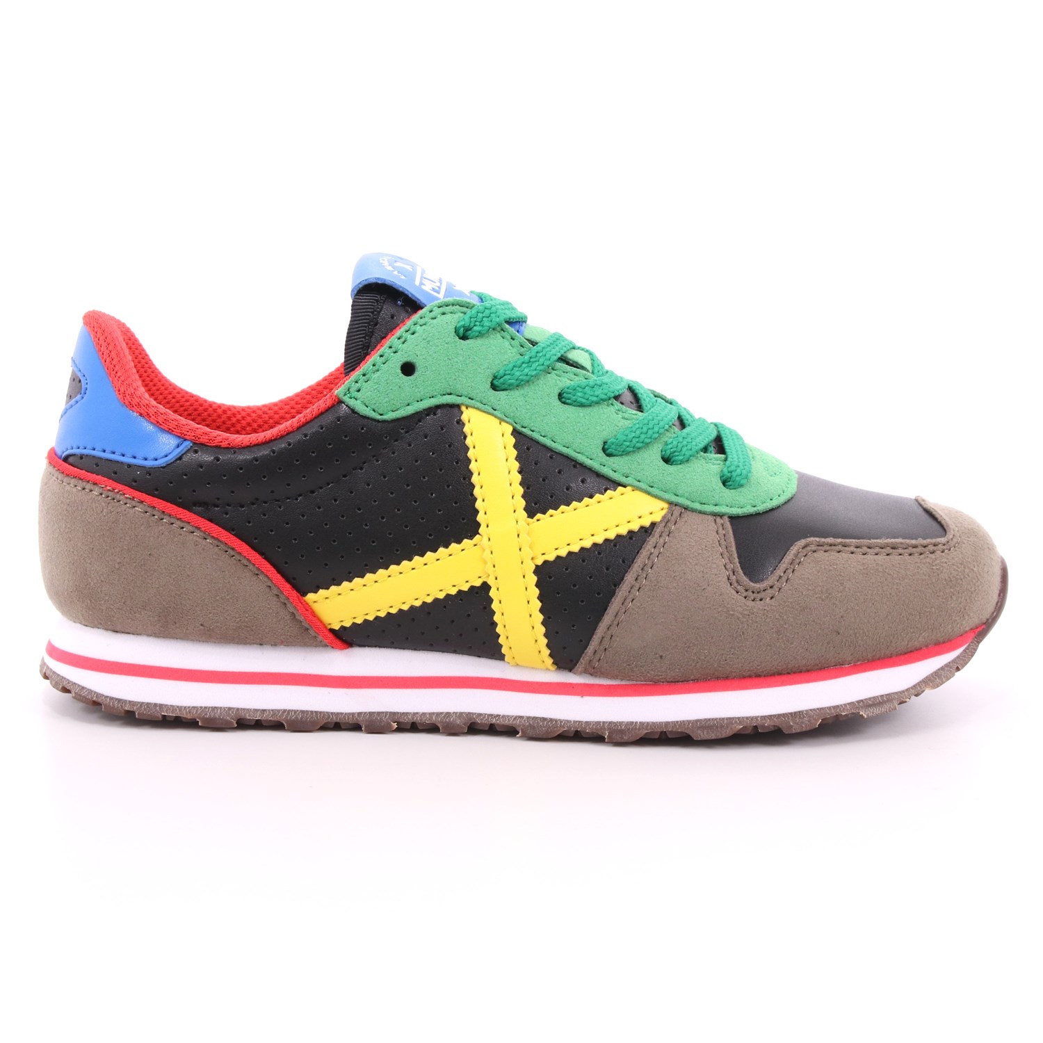 Scarpa Allacciata Munich Bambino Nero Scarpa Allacciata Munich Bambino Nero Scarpe 11 - 8208402