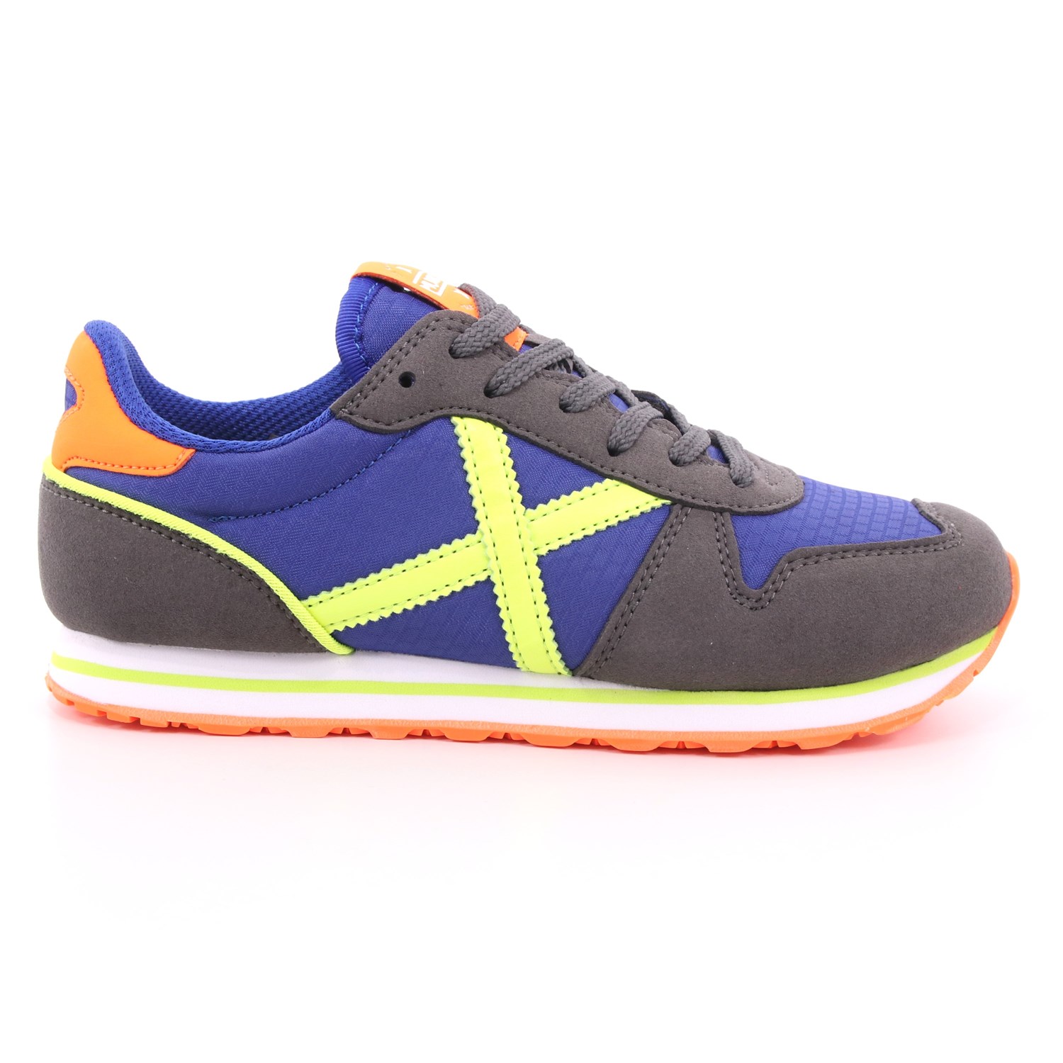 Scarpa Allacciata Munich Bambino Grigio Scarpa Allacciata Munich Bambino Grigio Scarpe 12 - 8208396