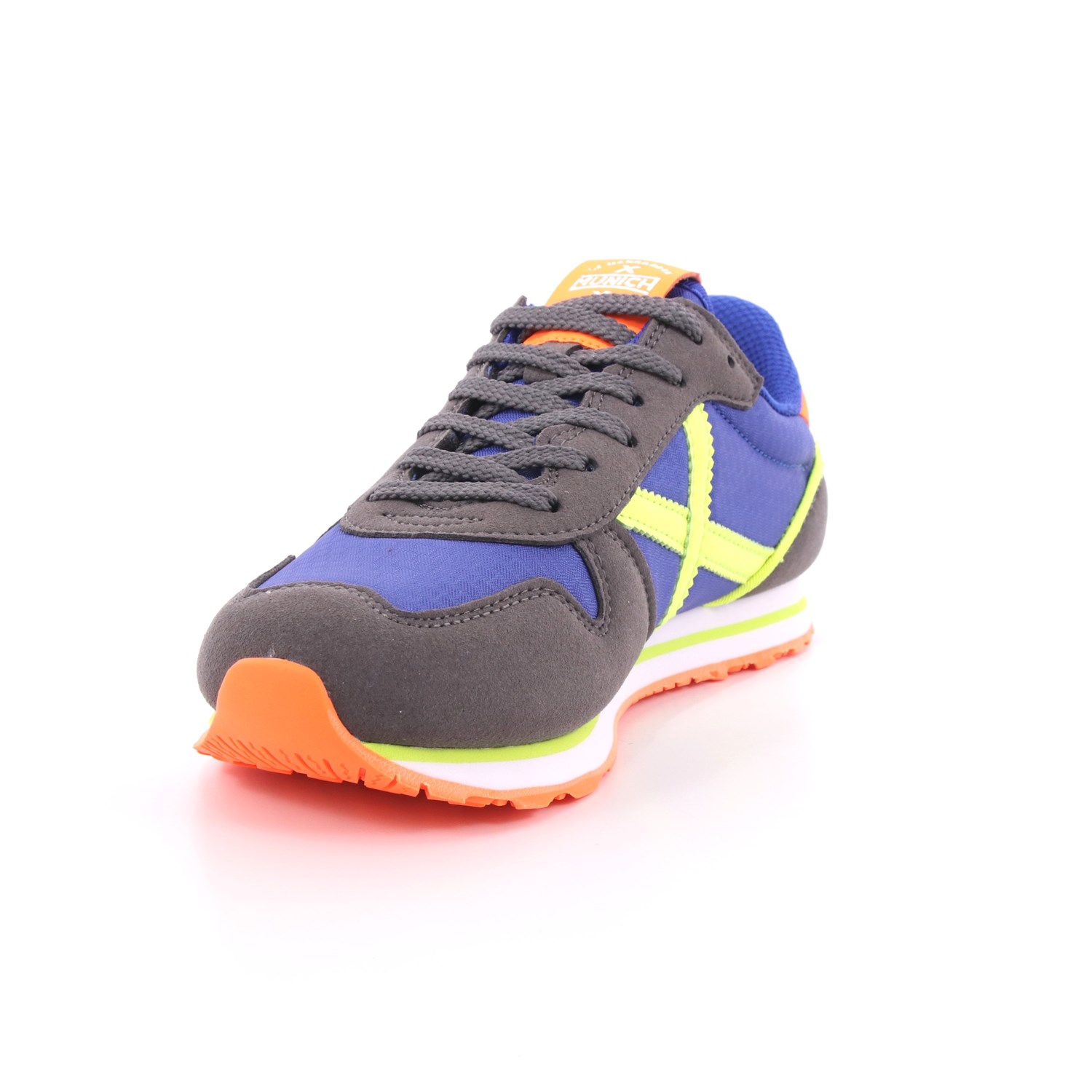 Scarpa Allacciata Munich Bambino Grigio Scarpa Allacciata Munich Bambino Grigio Scarpe 12 - 8208396