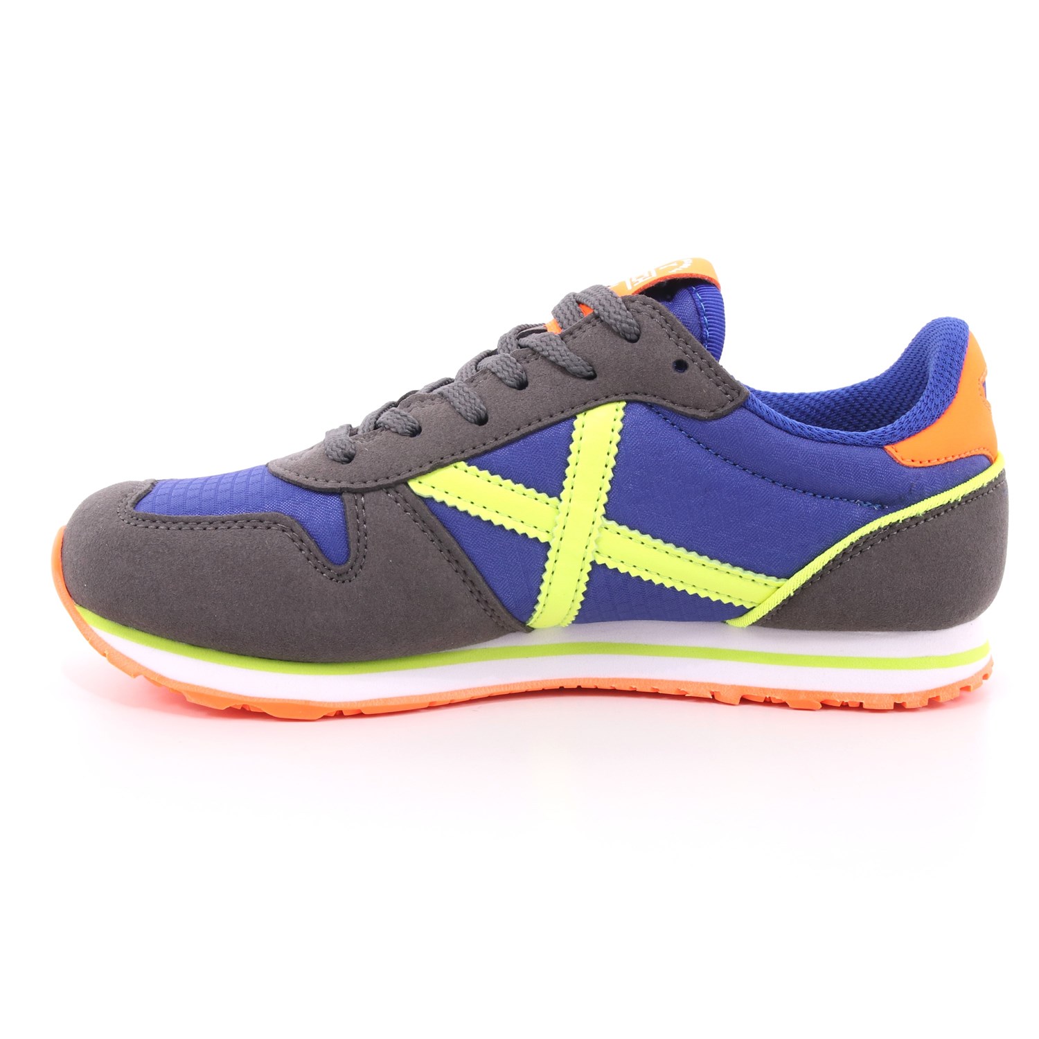Scarpa Allacciata Munich Bambino Grigio Scarpa Allacciata Munich Bambino Grigio Scarpe 12 - 8208396