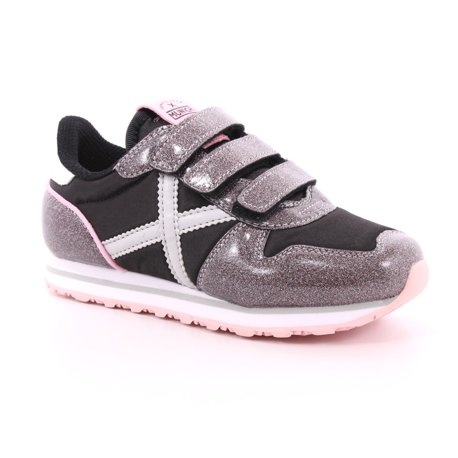 Scarpa Strappi Munich Bambina Nero Scarpa Strappi Munich Bambina Nero Scarpe 13 - 8207401