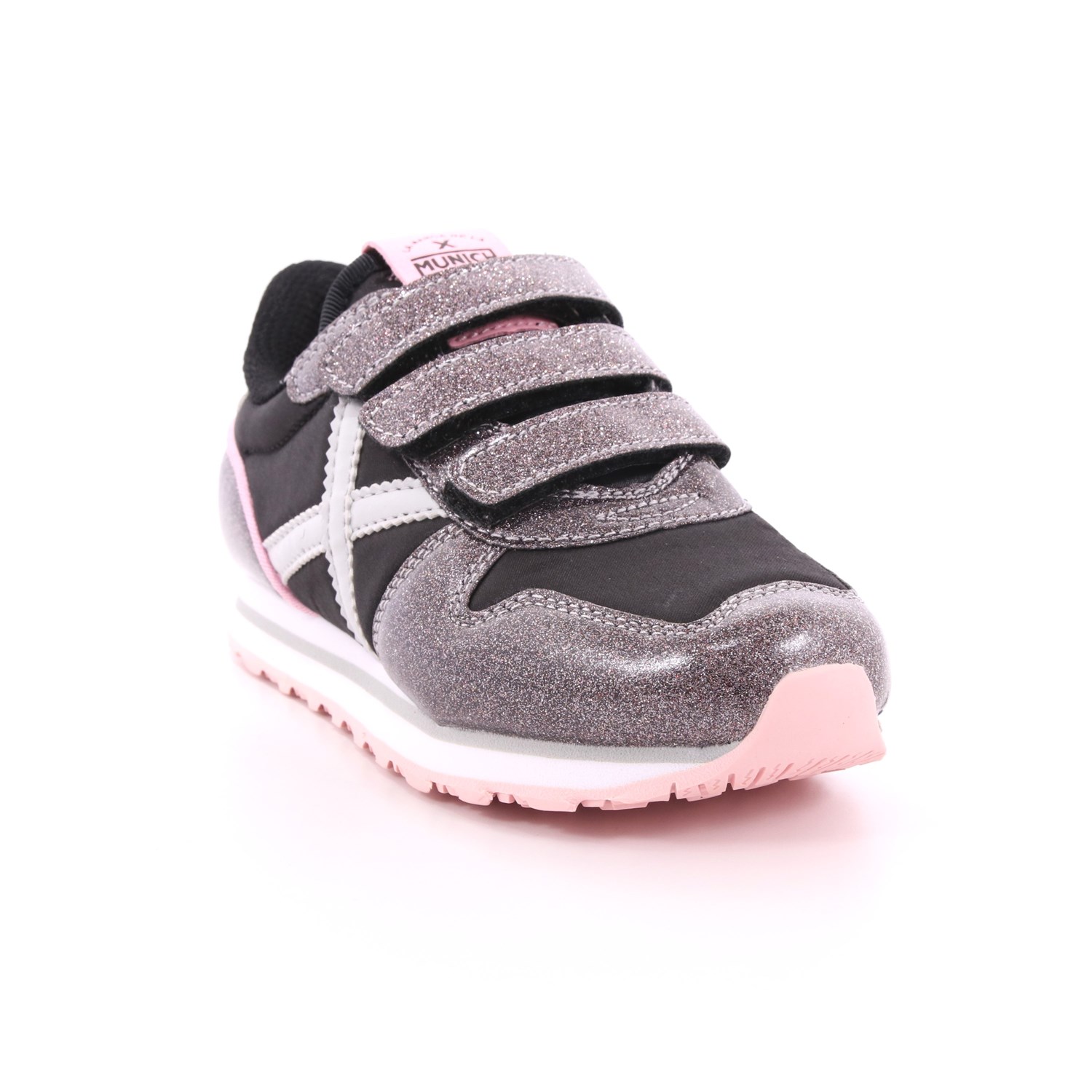 Scarpa Strappi Munich Bambina Nero Scarpa Strappi Munich Bambina Nero Scarpe 13 - 8207401