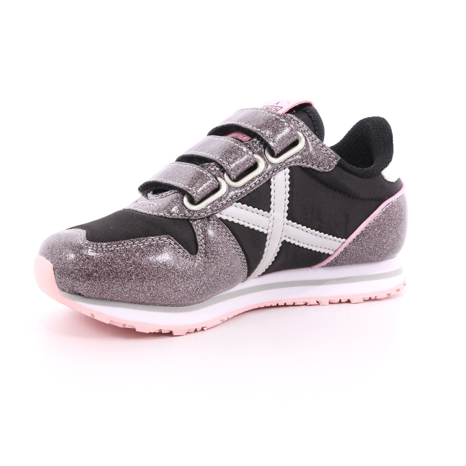 Scarpa Strappi Munich Bambina Nero Scarpa Strappi Munich Bambina Nero Scarpe 13 - 8207401