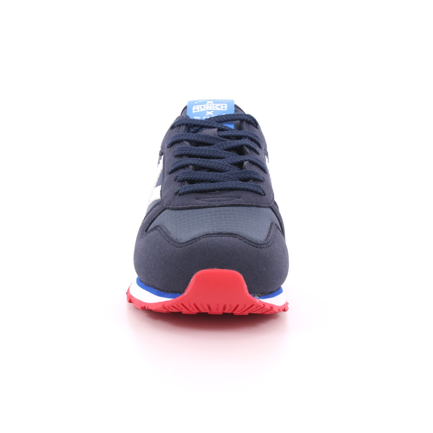Scarpa Allacciata Munich Bambino Blu Scarpa Allacciata Munich Bambino Blu Scarpe 14 - 8208398