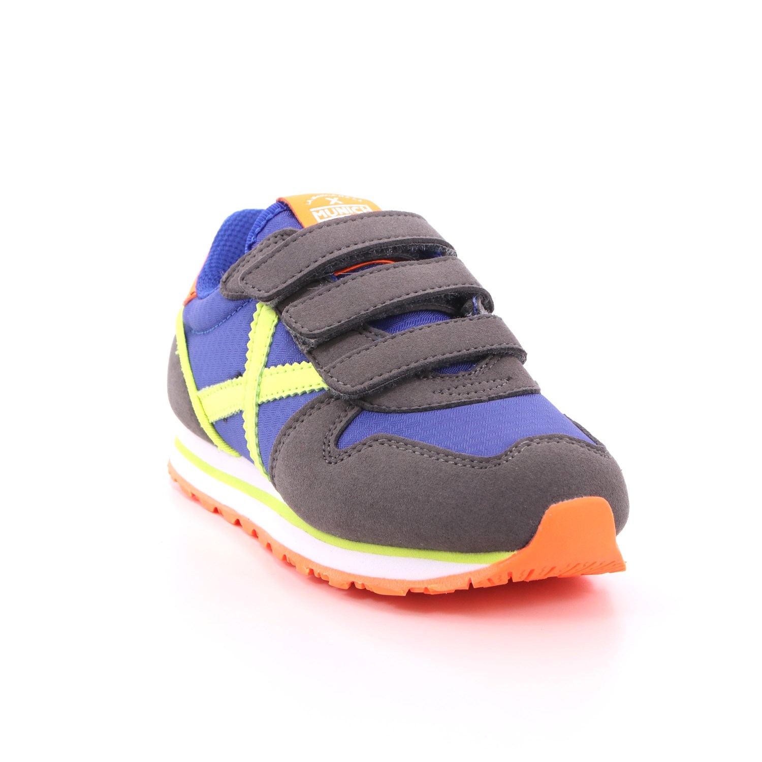 Scarpa Strappi Munich Bambino Grigio Scarpa Strappi Munich Bambino Grigio Scarpe 16 - 8207396