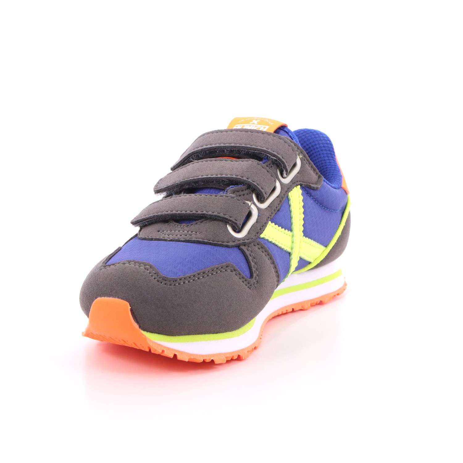 Scarpa Strappi Munich Bambino Grigio Scarpa Strappi Munich Bambino Grigio Scarpe 16 - 8207396