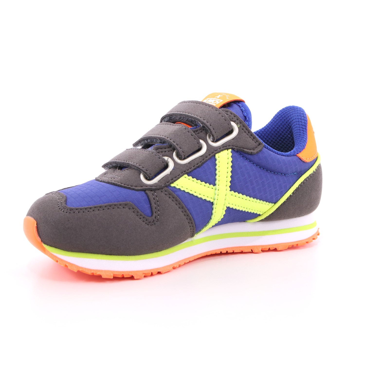 Scarpa Strappi Munich Bambino Grigio Scarpa Strappi Munich Bambino Grigio Scarpe 16 - 8207396