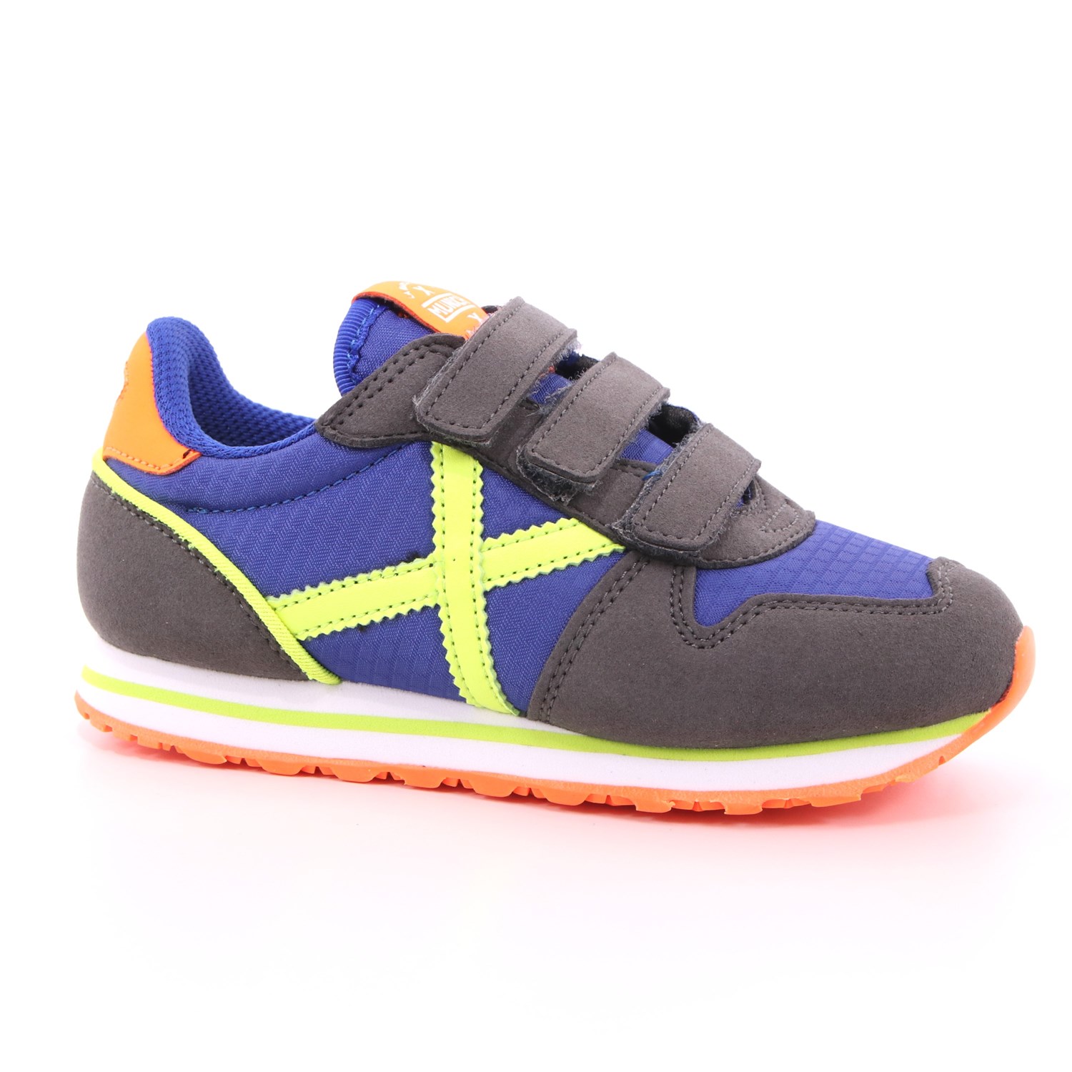 Scarpa Strappi Munich Bambino Grigio Scarpa Strappi Munich Bambino Grigio Scarpe 16 - 8207396