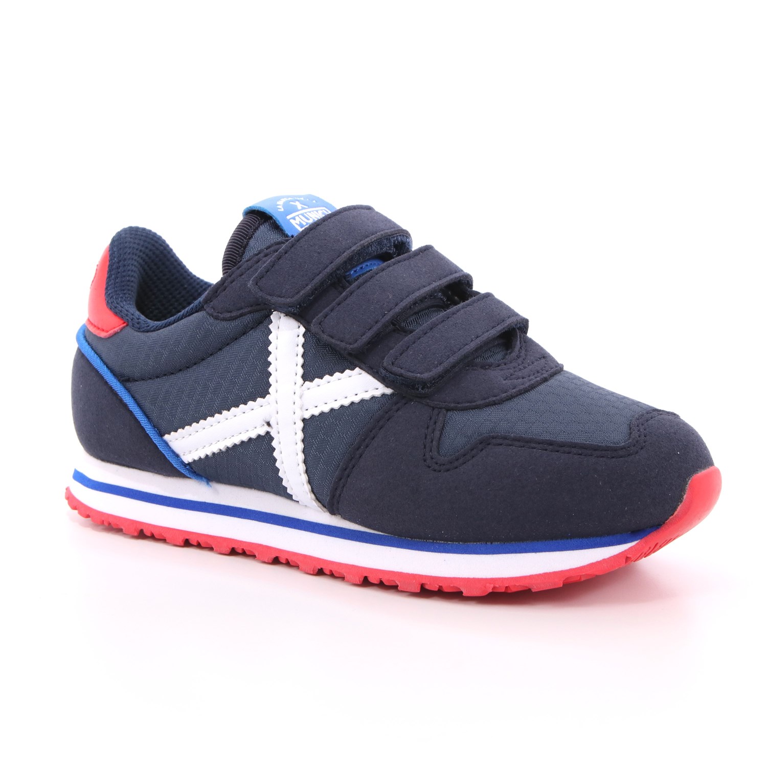 Scarpa Strappi Munich Bambino Blu Scarpa Strappi Munich Bambino Blu Scarpe 17 - 8207398