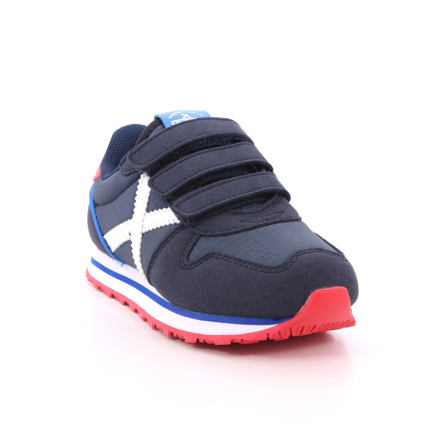 Scarpa Strappi Munich Bambino Blu Scarpa Strappi Munich Bambino Blu Scarpe 17 - 8207398