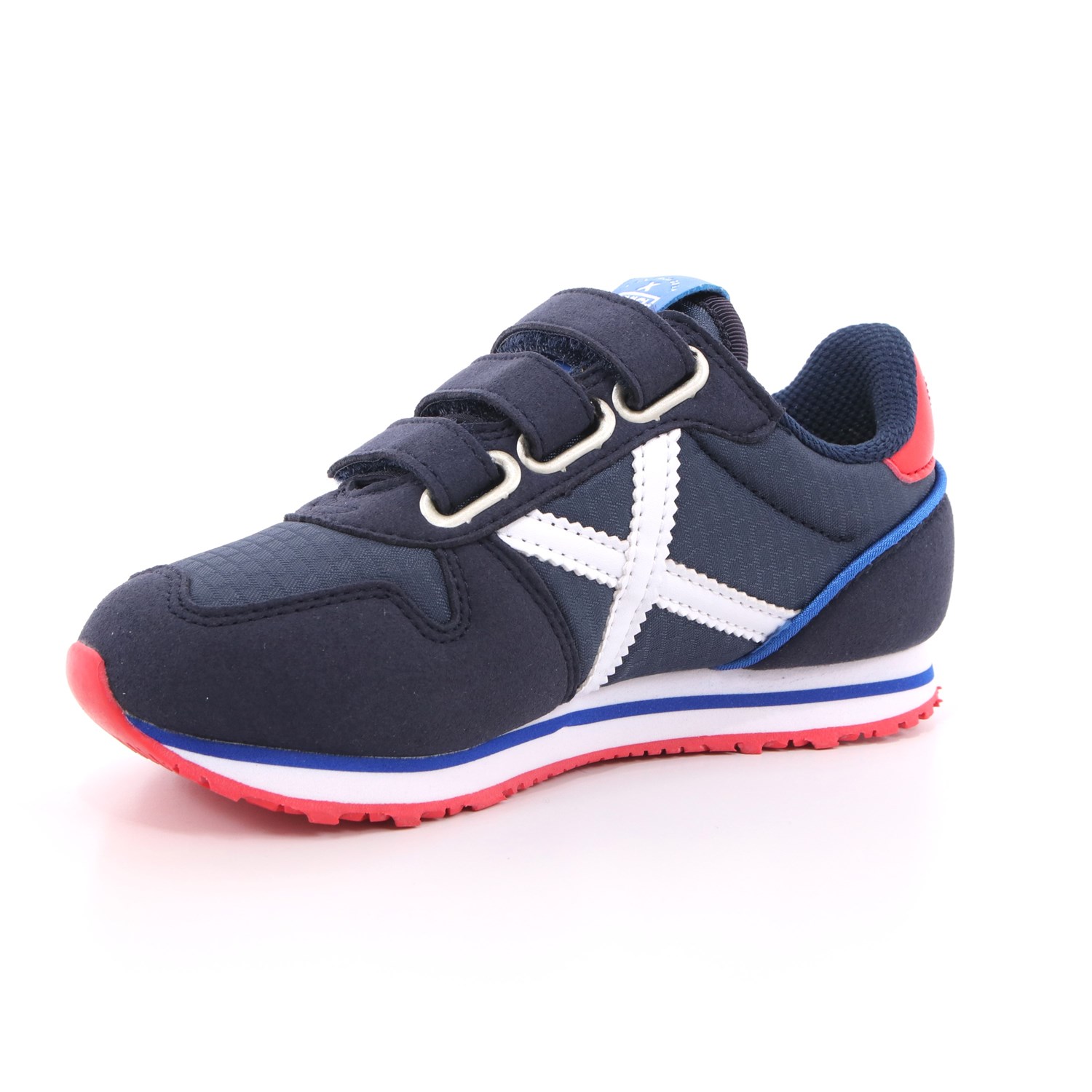 Scarpa Strappi Munich Bambino Blu Scarpa Strappi Munich Bambino Blu Scarpe 17 - 8207398