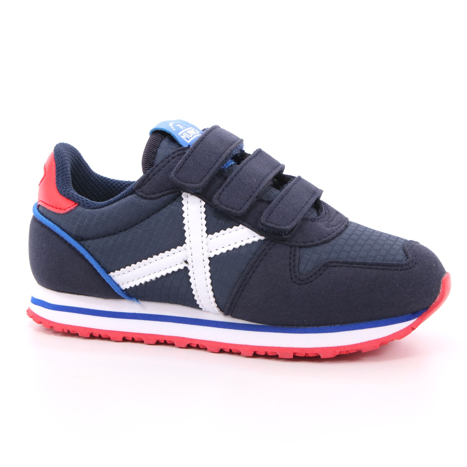 Scarpa Strappi Munich Bambino Blu Scarpa Strappi Munich Bambino Blu Scarpe 17 - 8207398