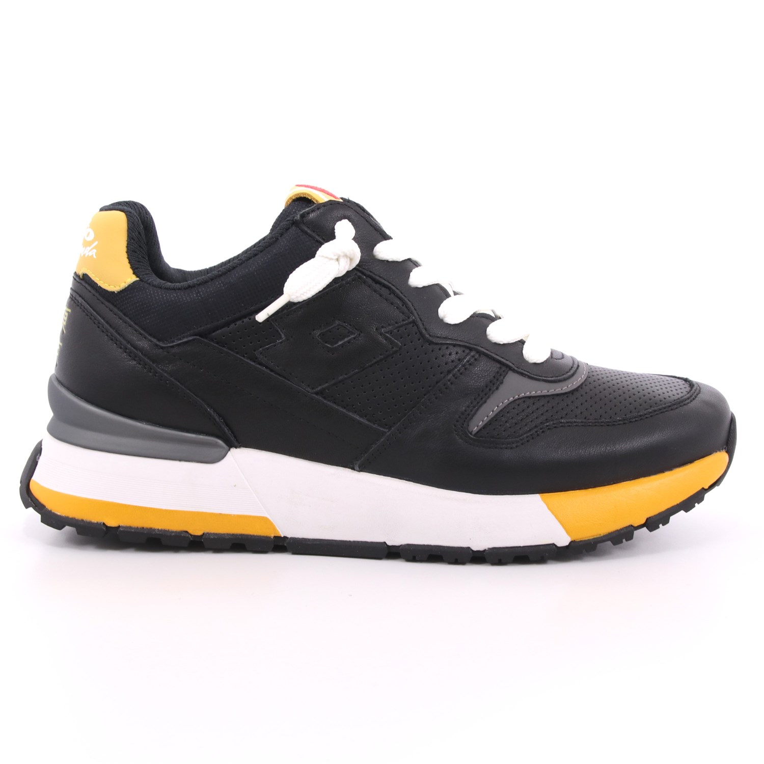 Scarpa Allacciata Lotto Uomo Nero Scarpa Allacciata Lotto Uomo Nero Scarpe 142 - 214027