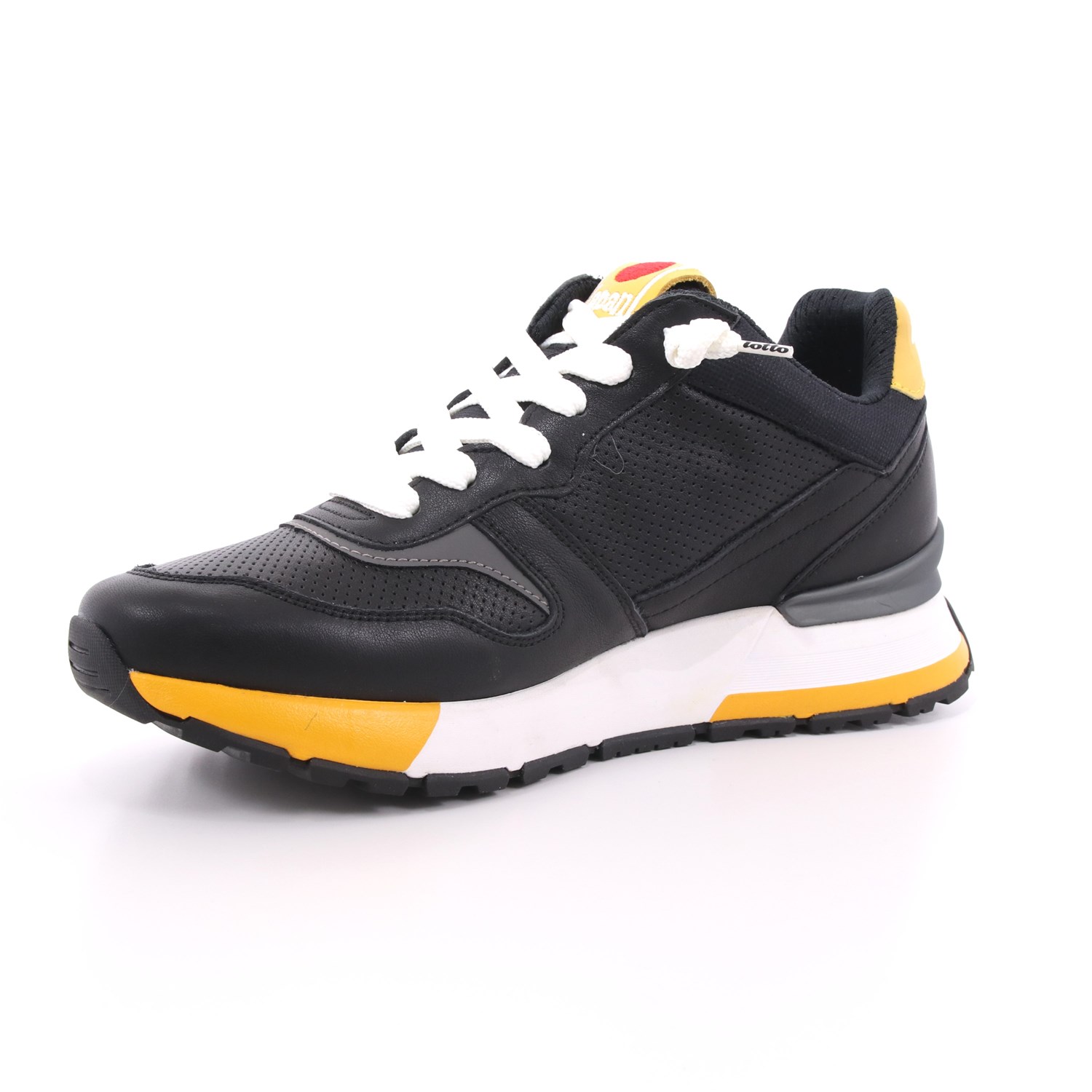 Scarpa Allacciata Lotto Uomo Nero Scarpa Allacciata Lotto Uomo Nero Scarpe 142 - 214027