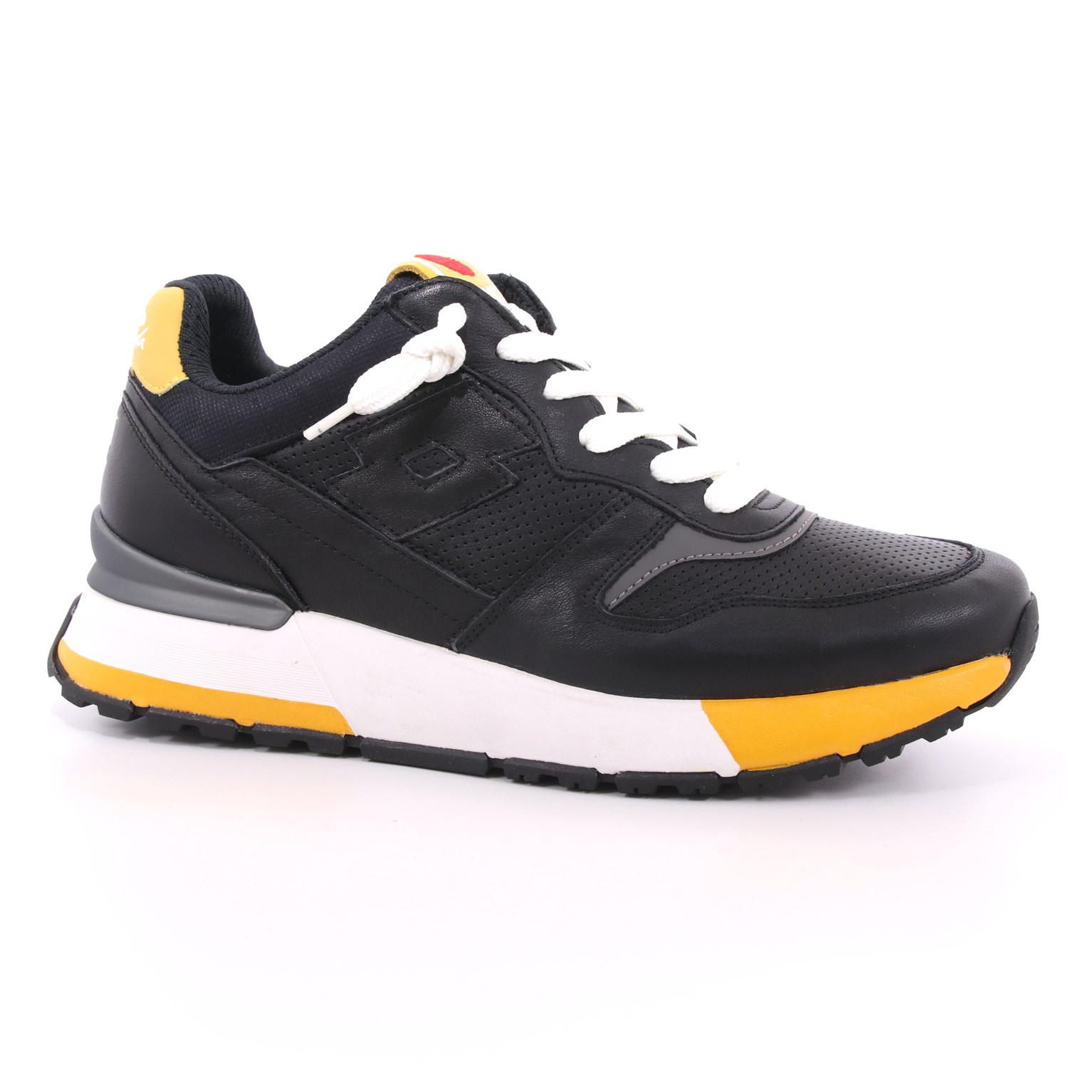 Scarpa Allacciata Lotto Uomo Nero Scarpa Allacciata Lotto Uomo Nero Scarpe 142 - 214027