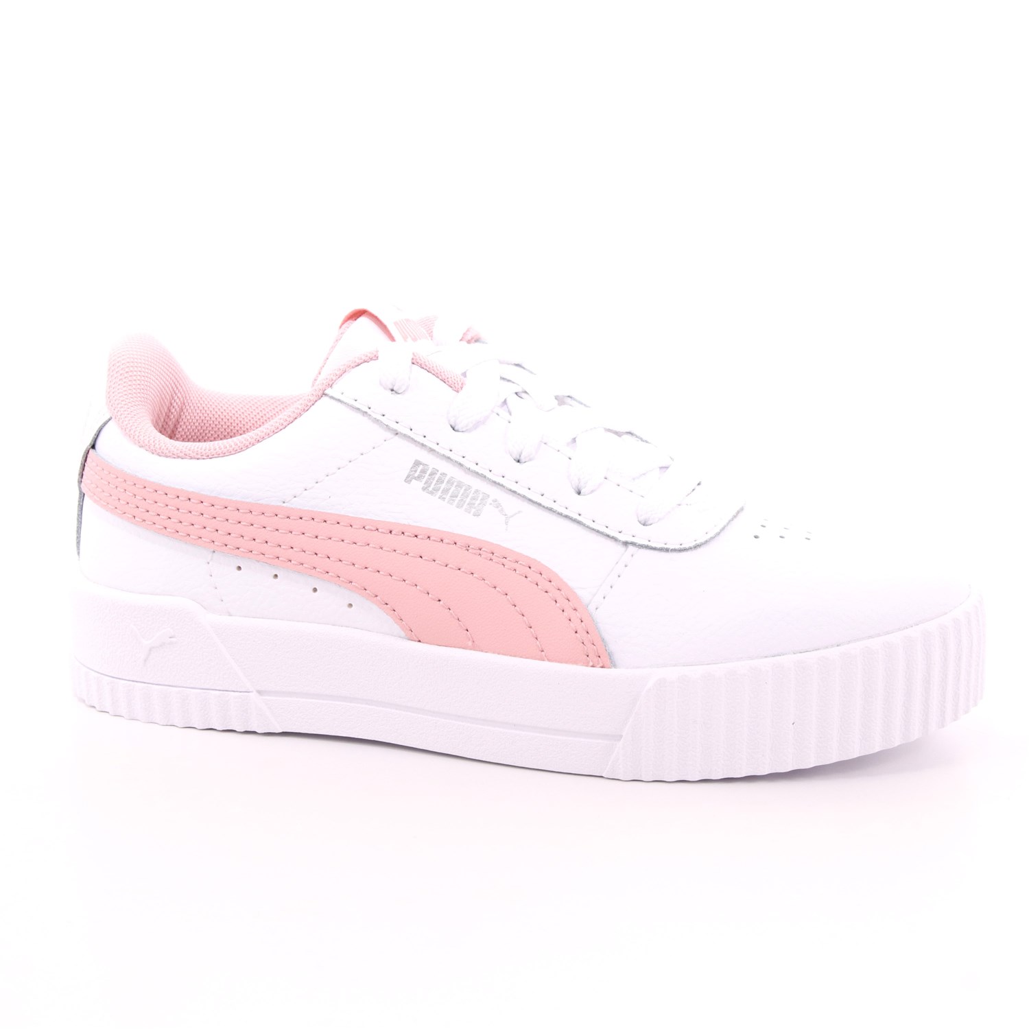 Scarpa Allacciata Puma Bambina Bianco Scarpa Allacciata Puma Bambina Bianco Scarpe 445 - 37067813